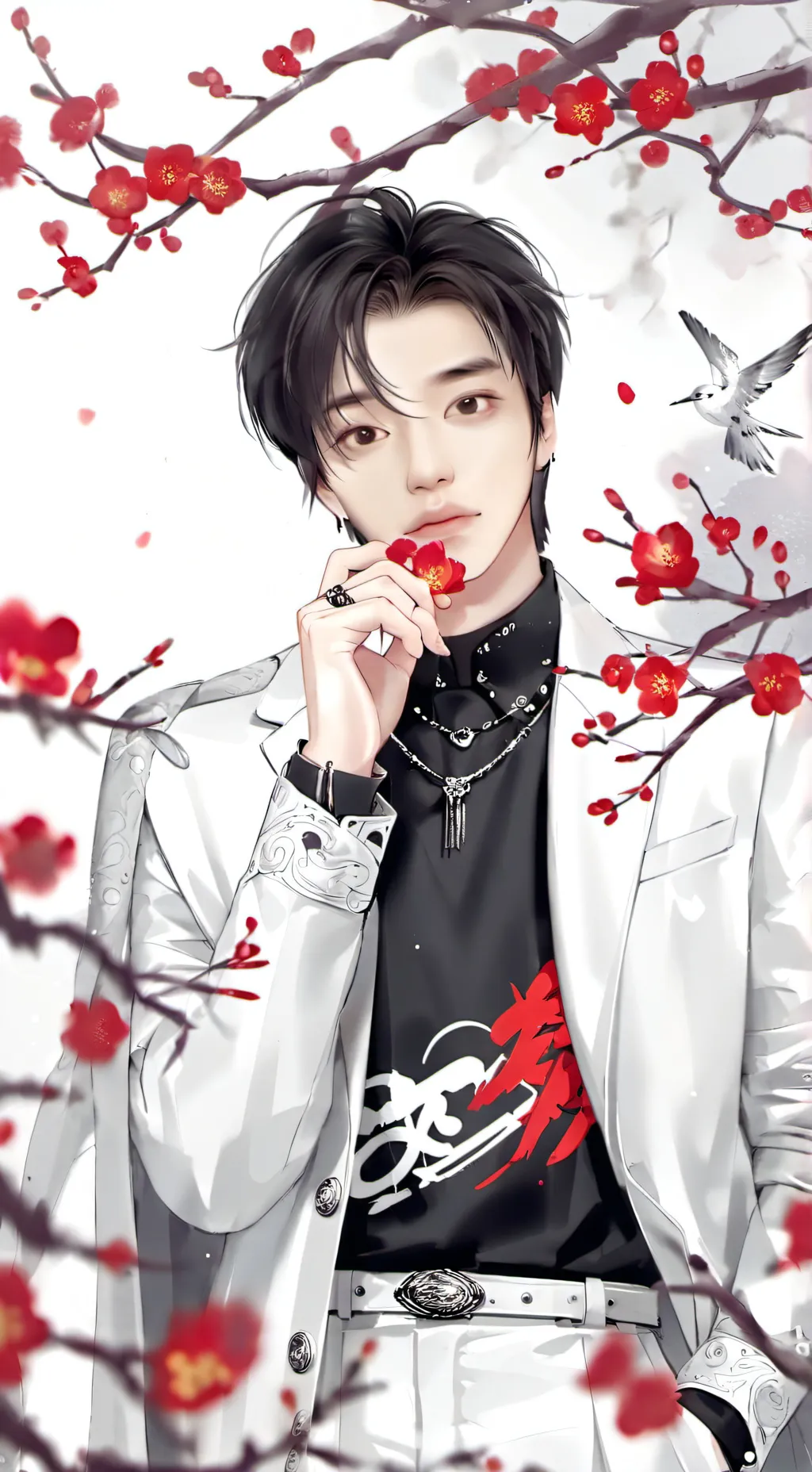ai character: Mark background