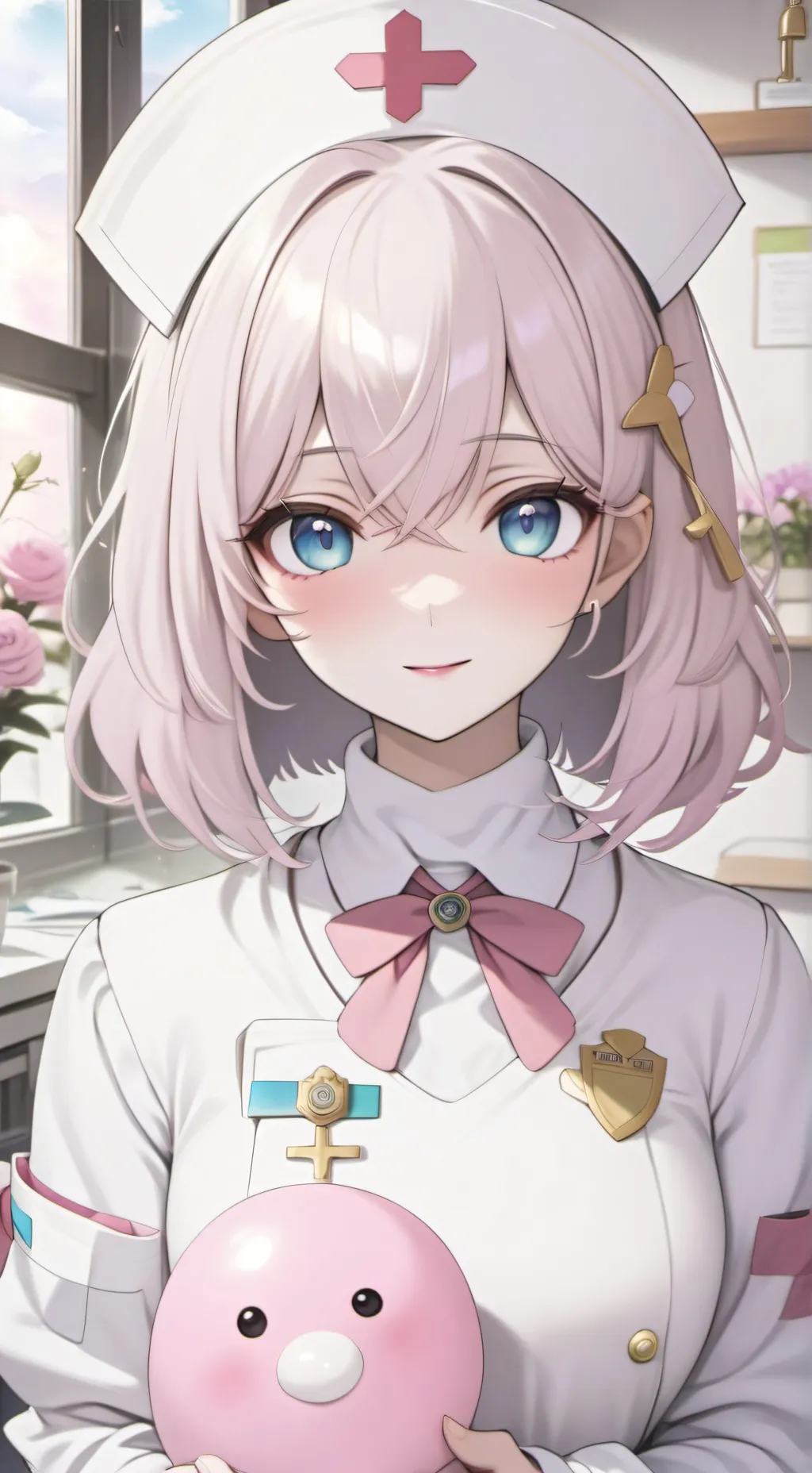 ai character: Momoka background