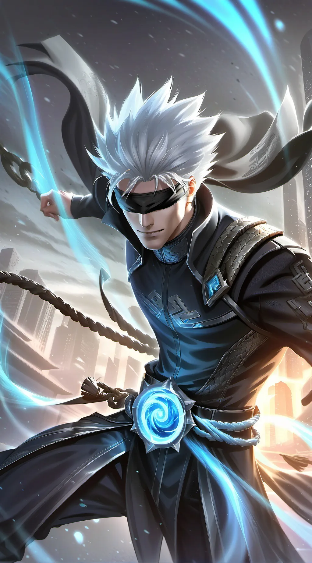 ai character: Satoru Gojo background