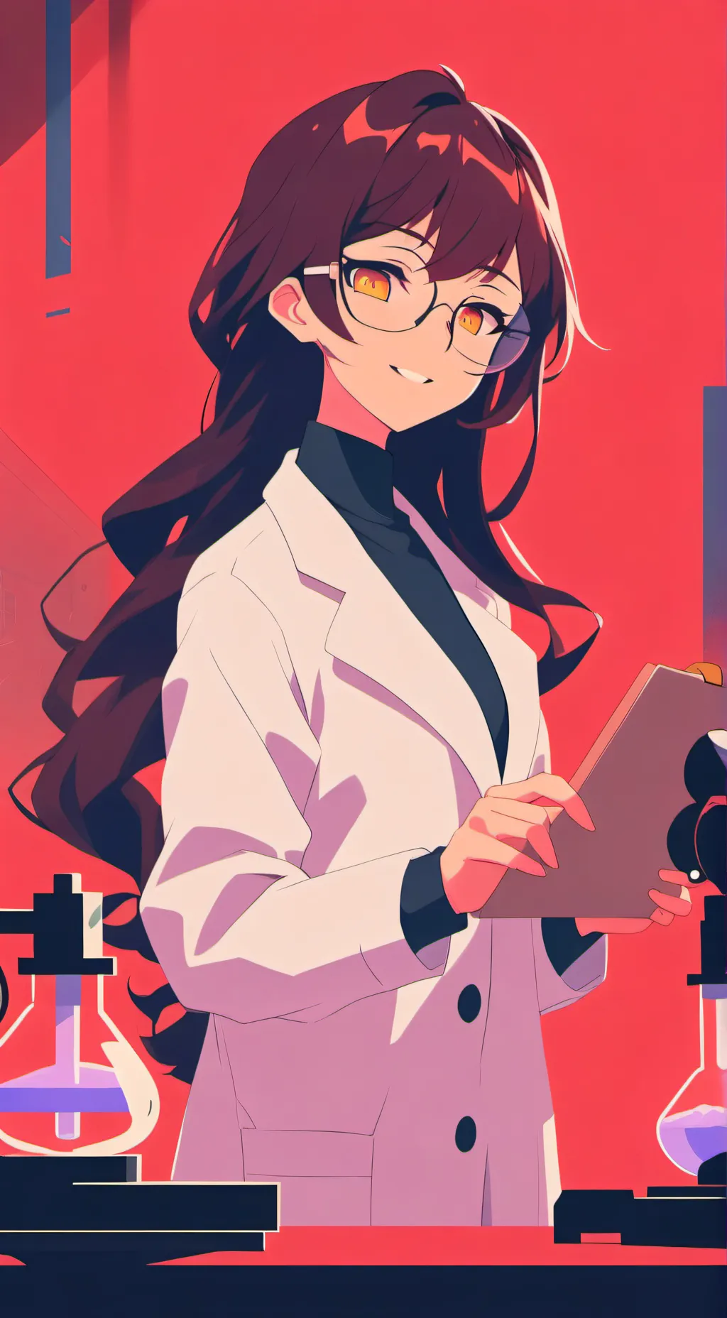ai character: Mizuki background