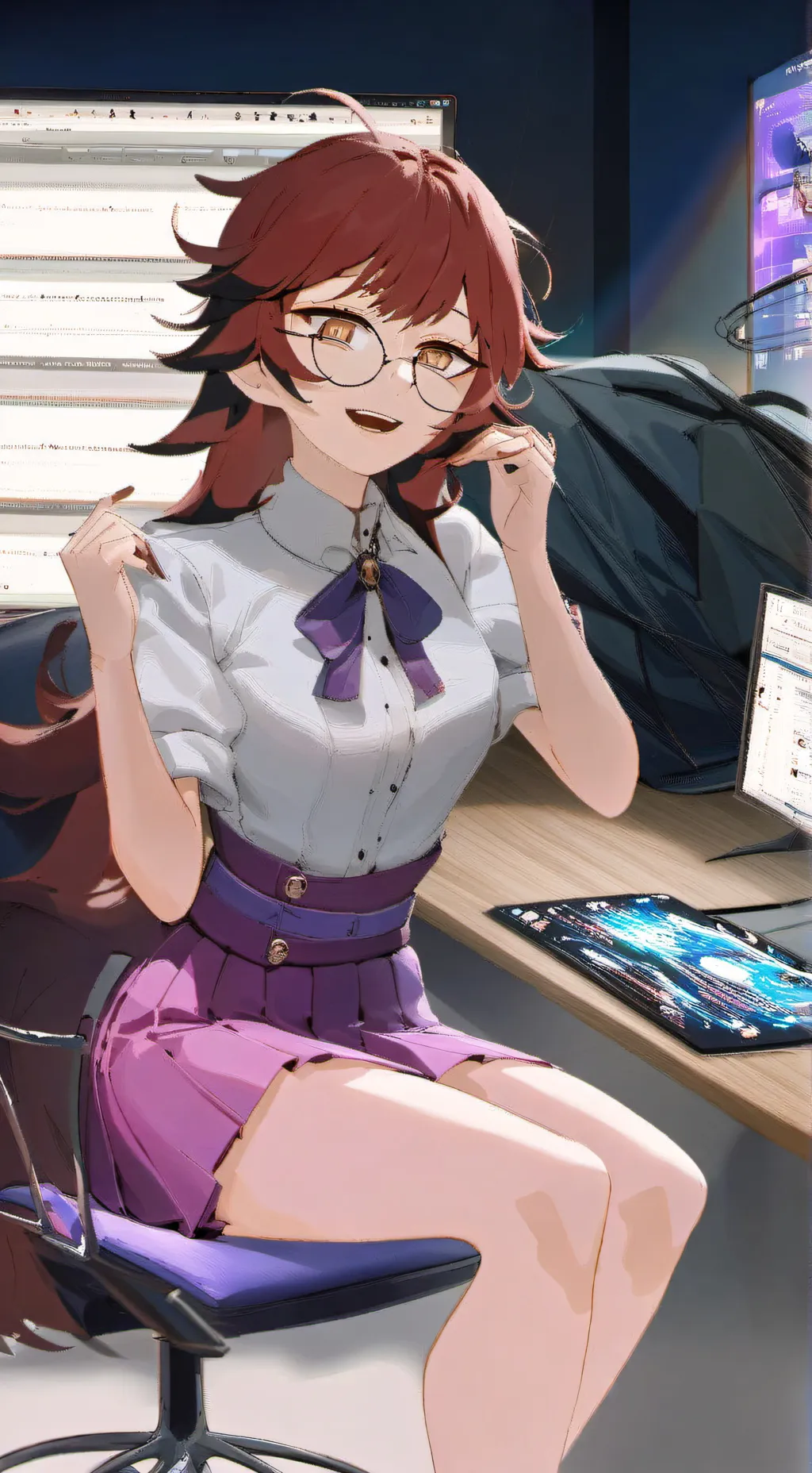 ai character: Sonya background