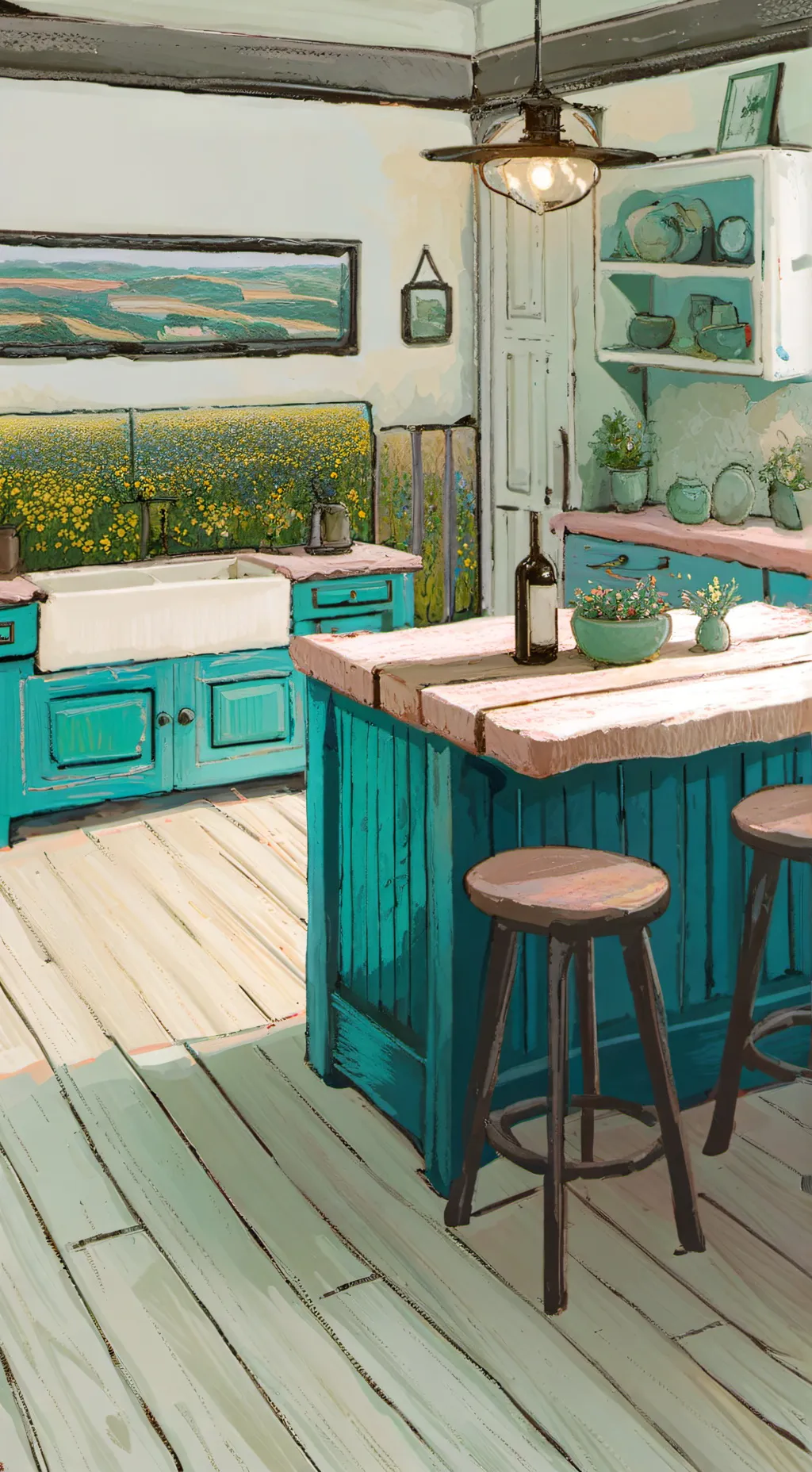 ai character: Bluray’s Cooks  background