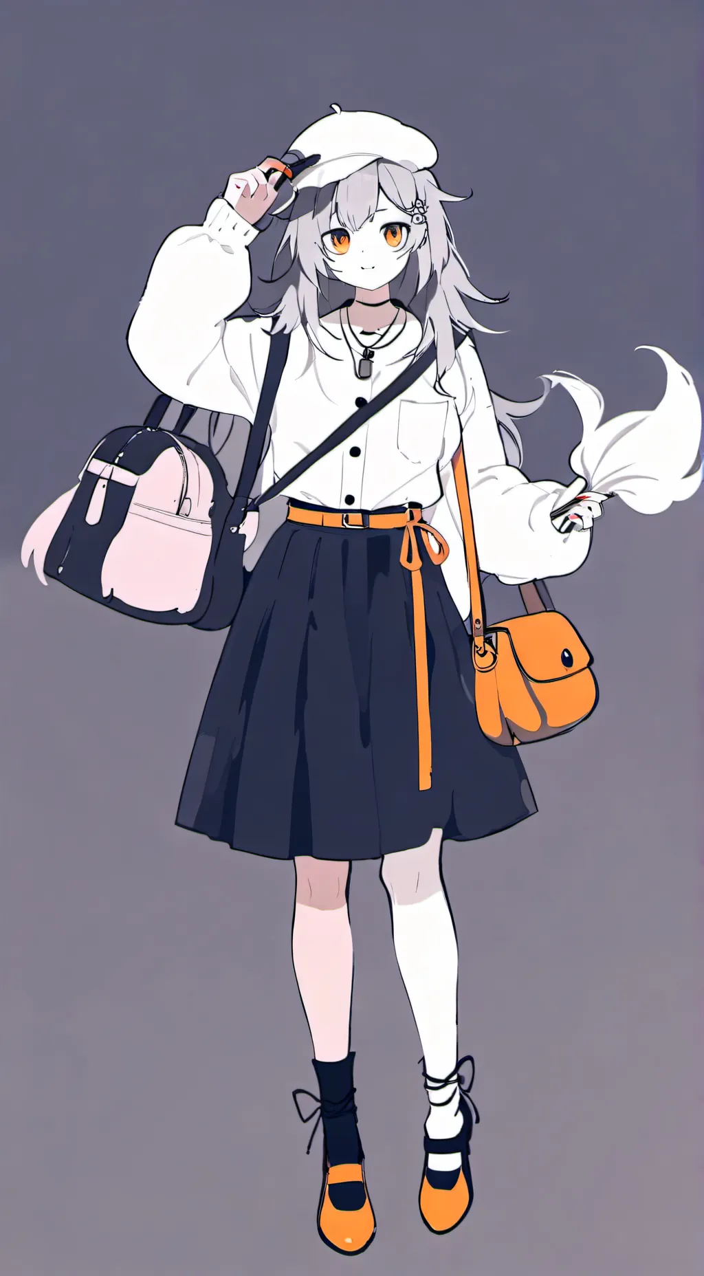 ai character: luna background