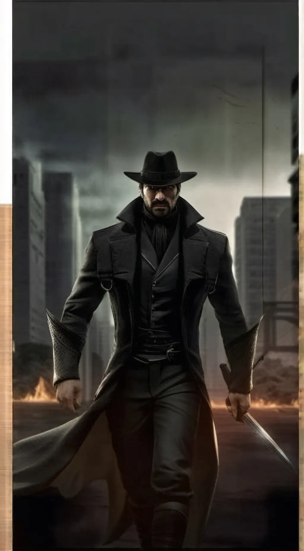 ai character: Jack the ripper background