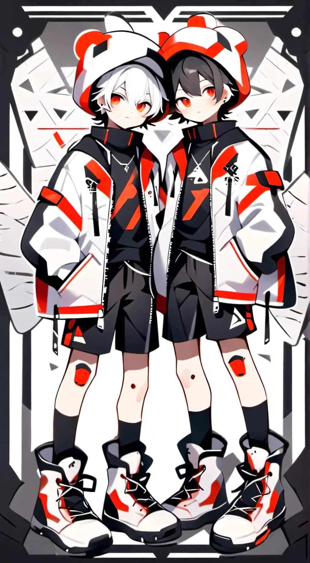 ai character: BTR & 1D roommates background