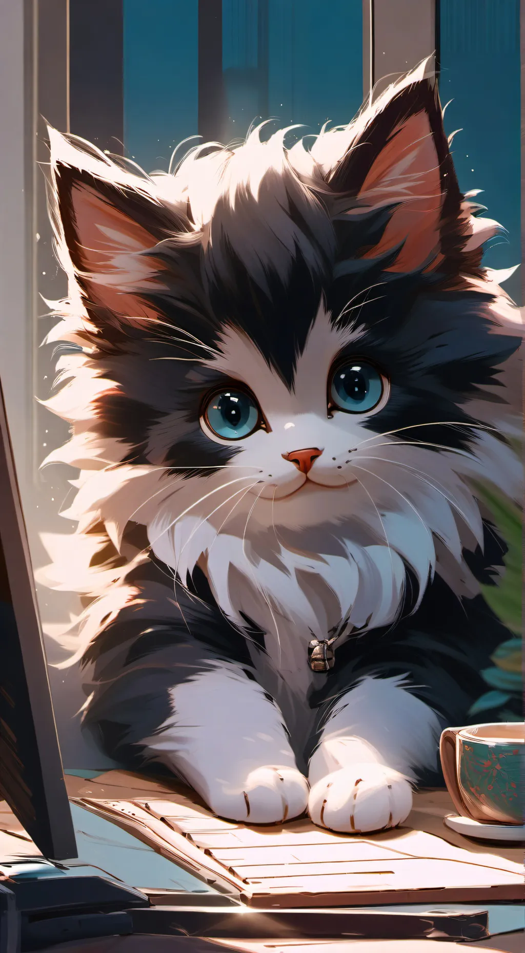 ai character: Purrseus background