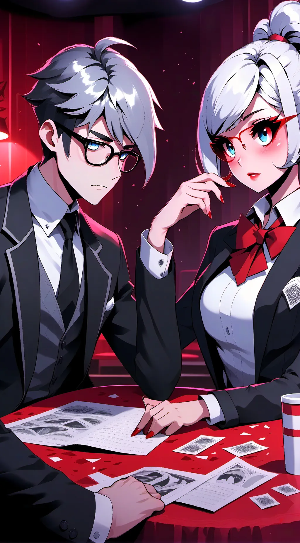 ai character: Alastor  background