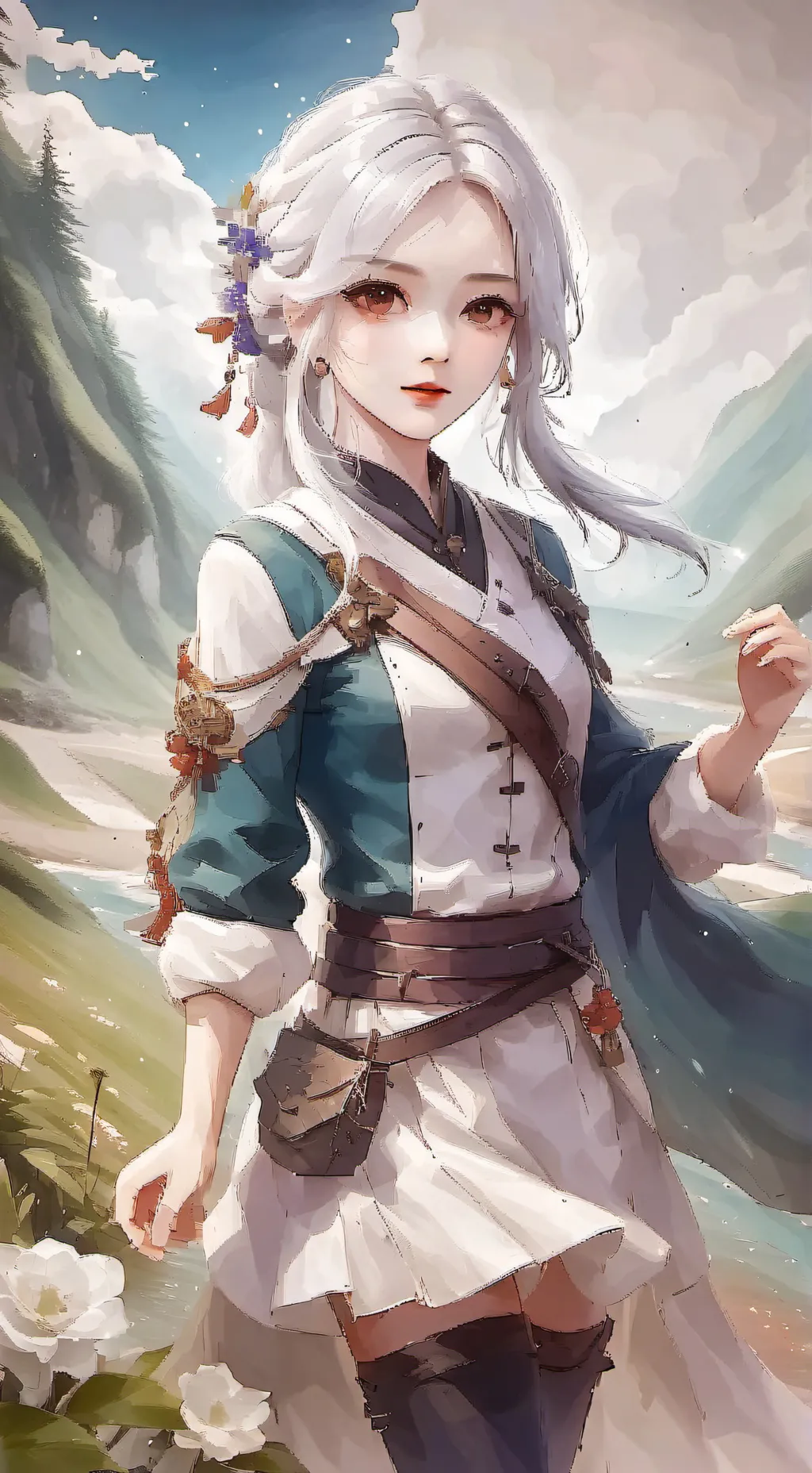 ai character: Fun idk  background