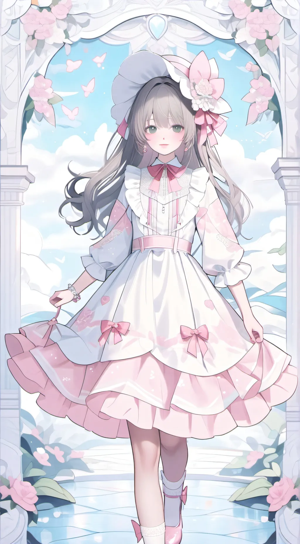 ai character: Lilly✨️🩷 background