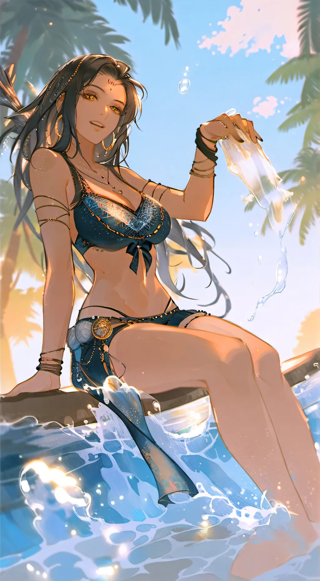 ai character: sofia background
