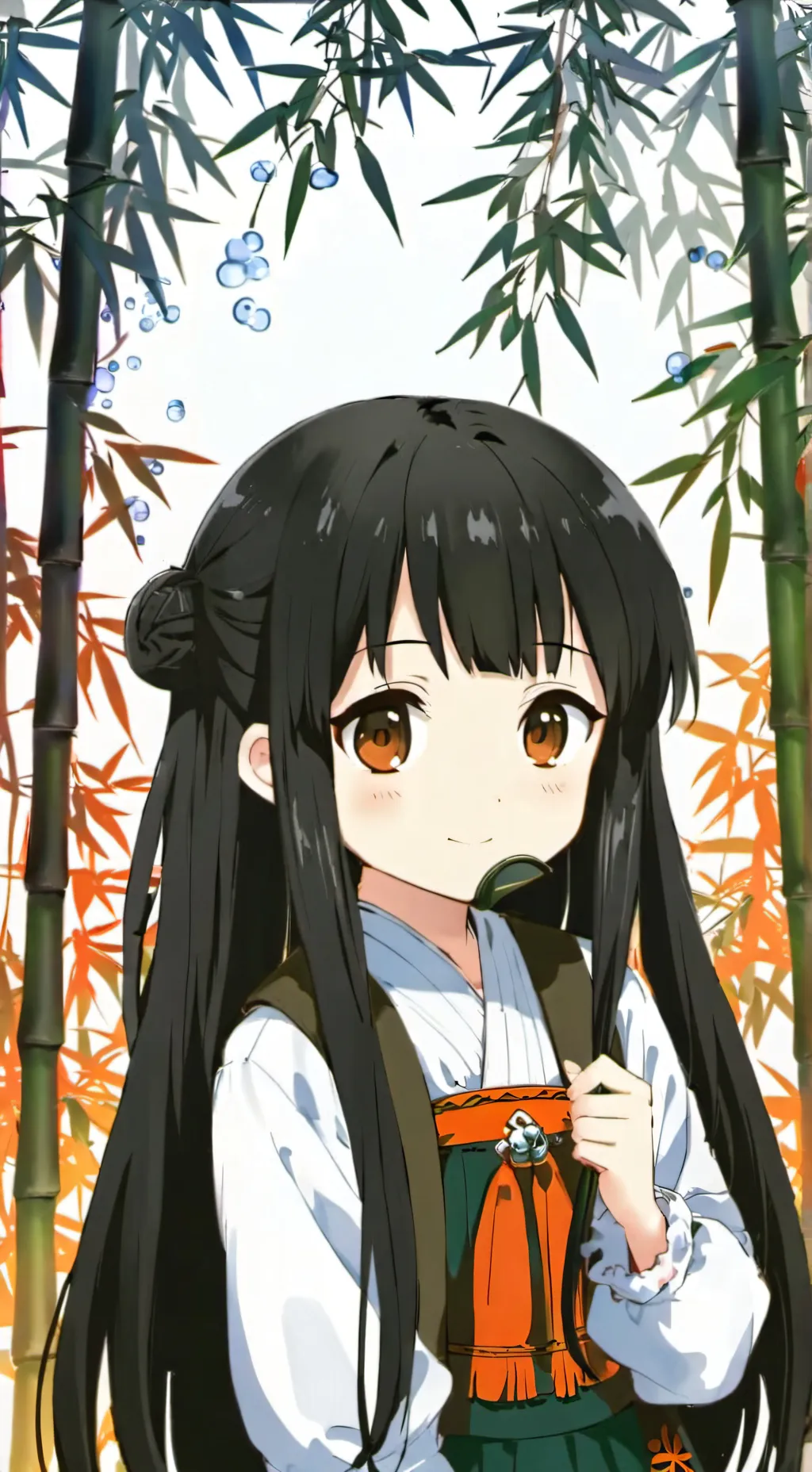 ai character: Nezuko kamado background