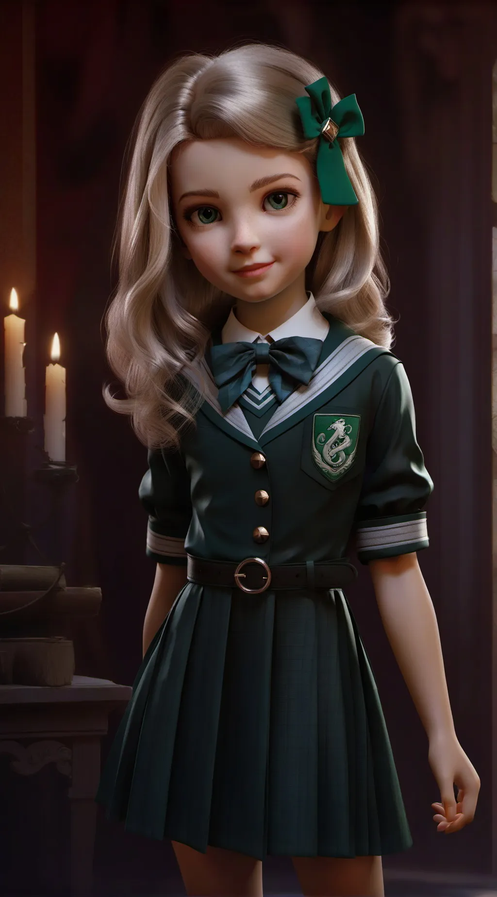ai character: Hogwarts background