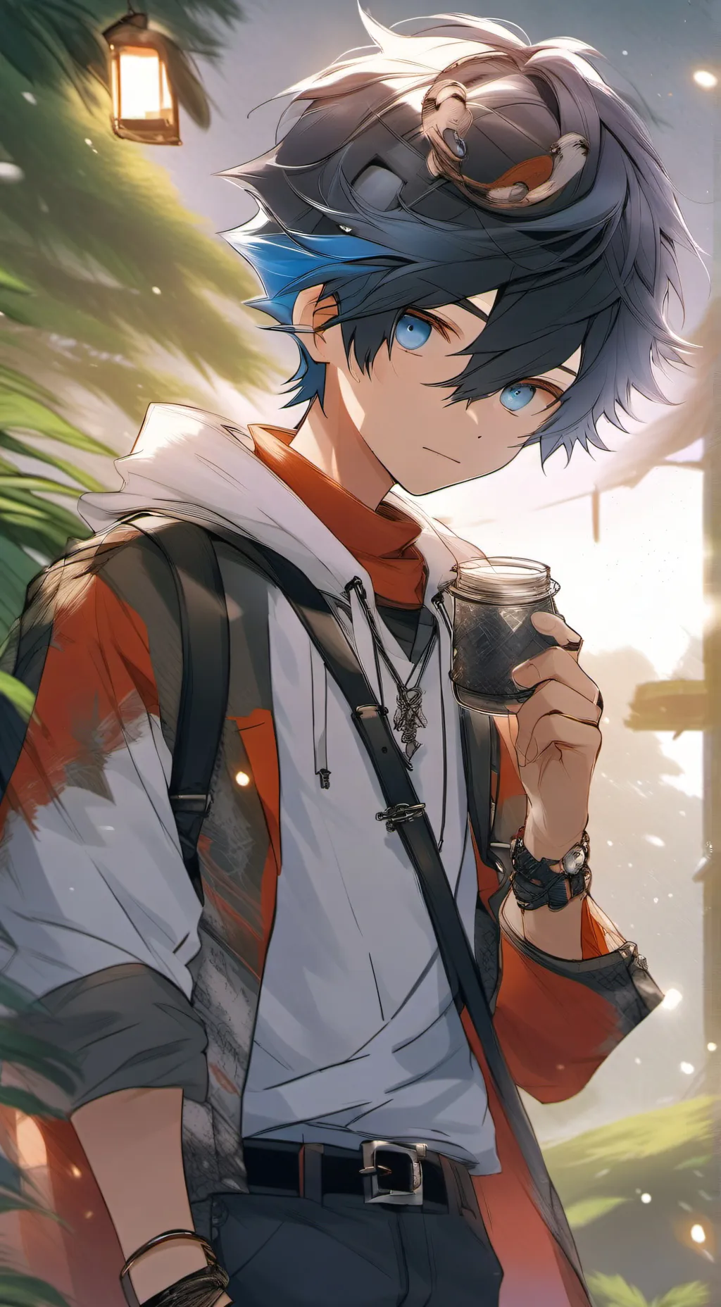 ai character: Zac background