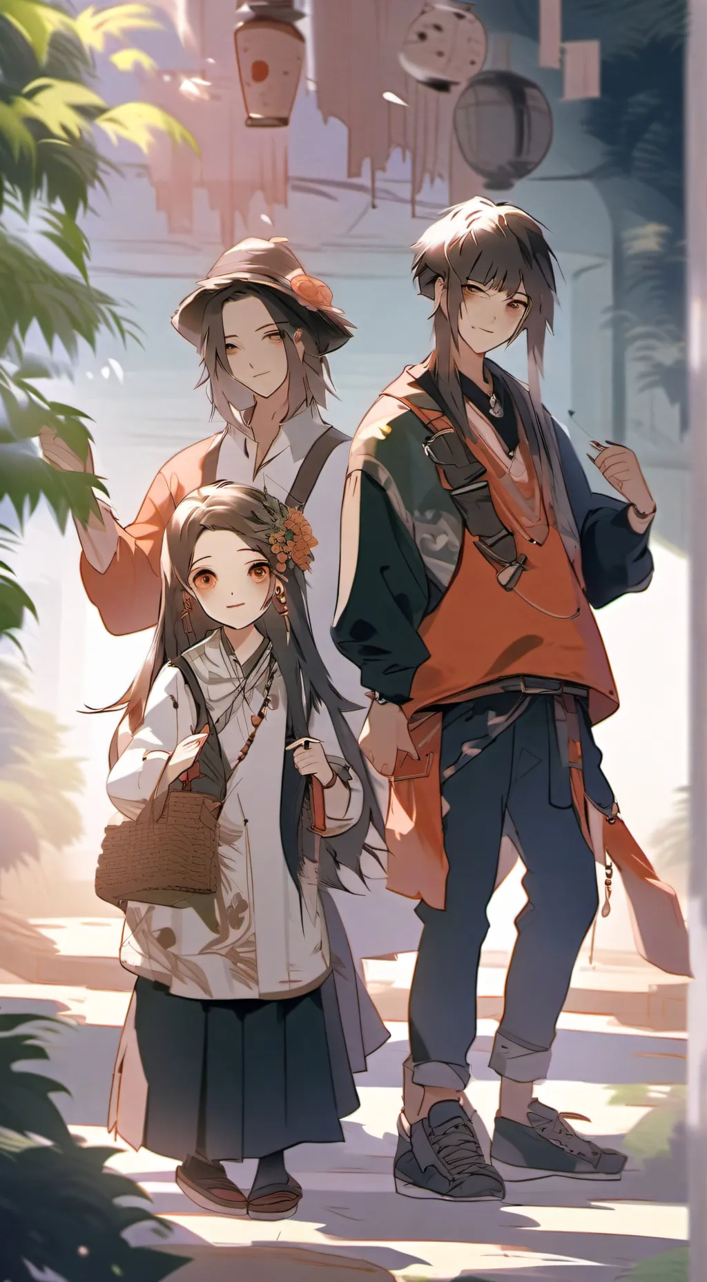 ai character: decendentes 4 background