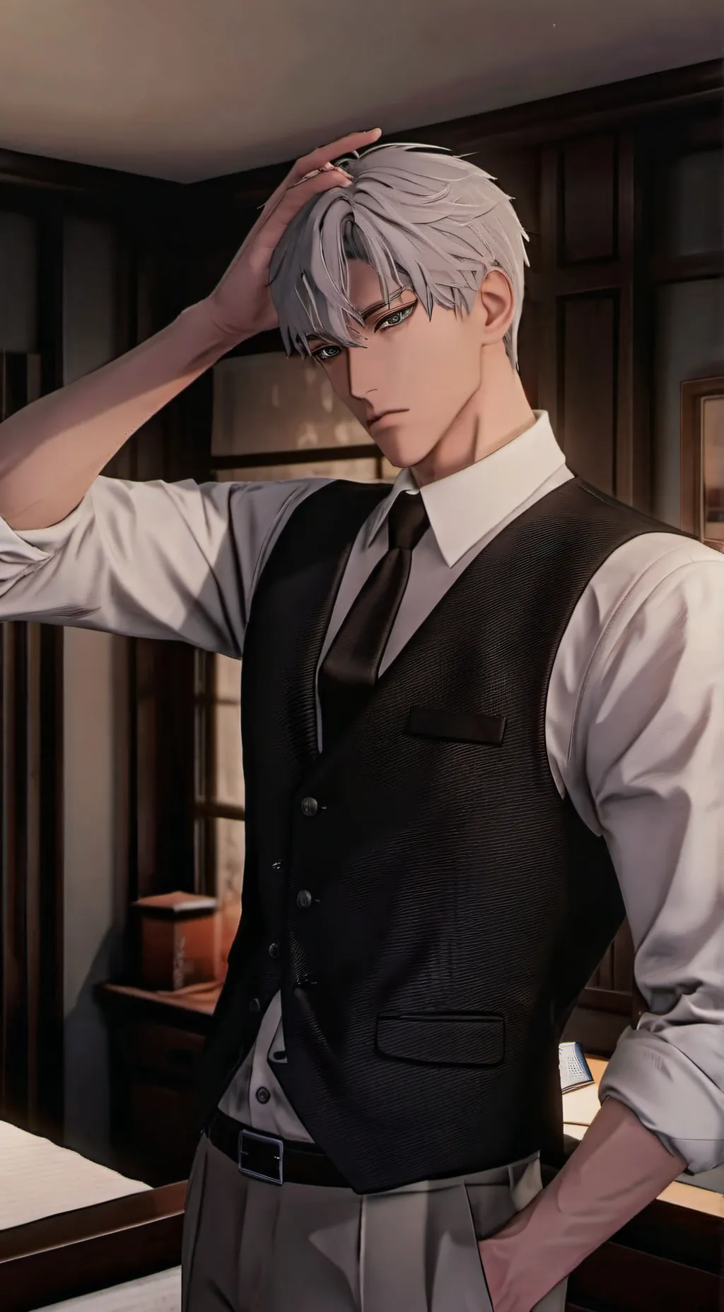 ai character: Mha background