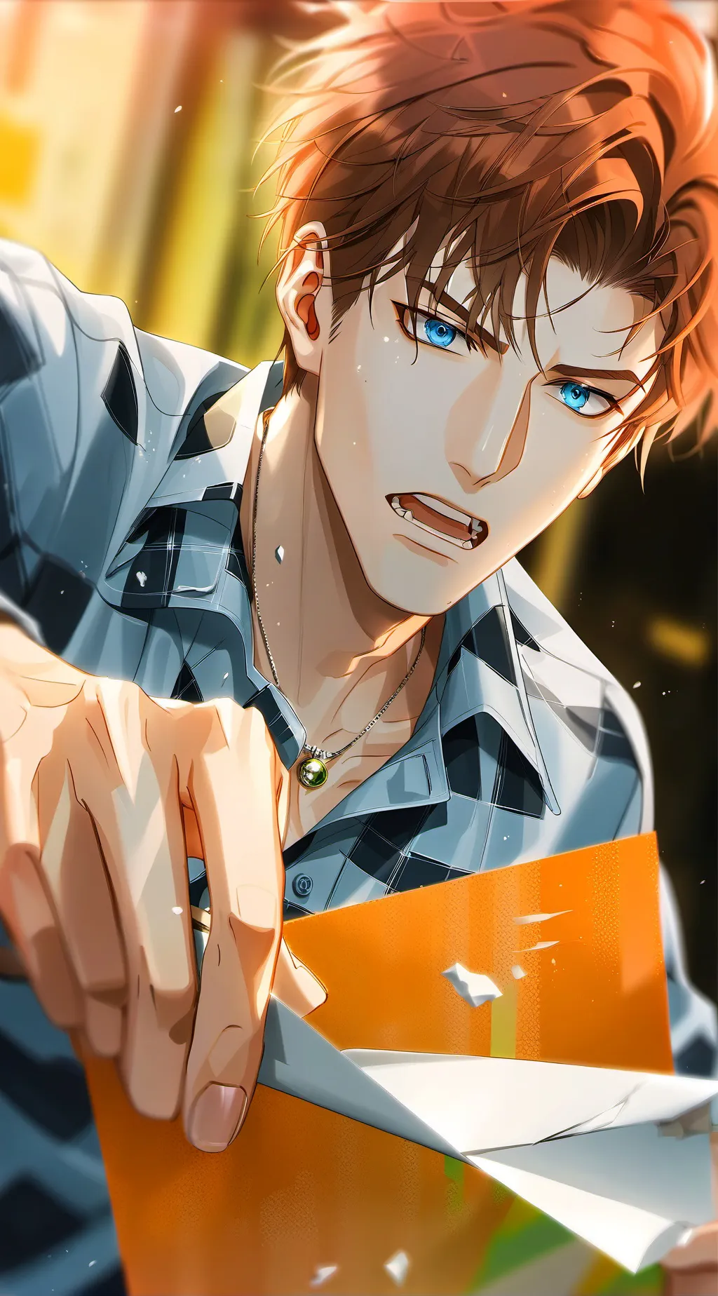 ai character: Hot-headed Rival background
