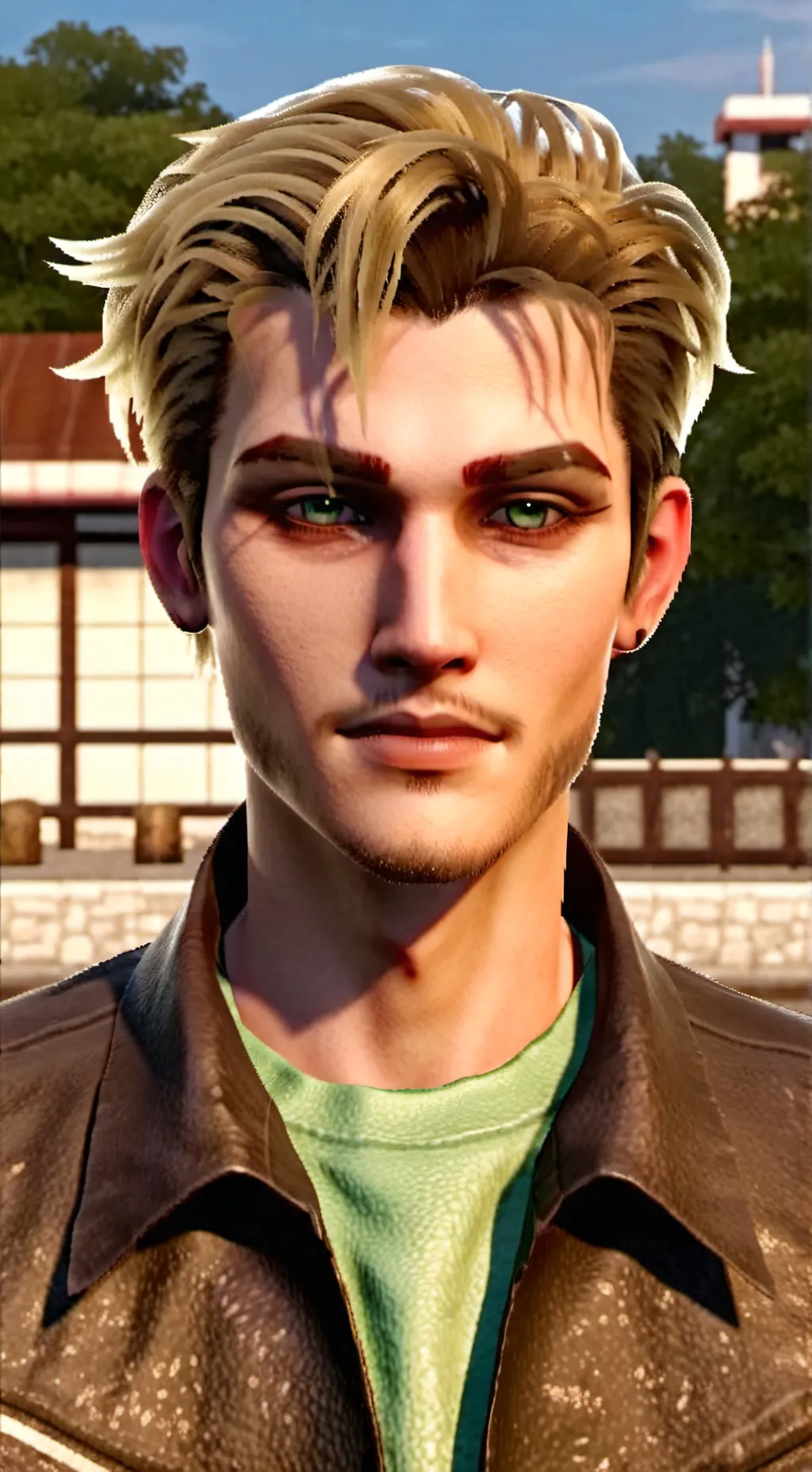 ai character: dad background
