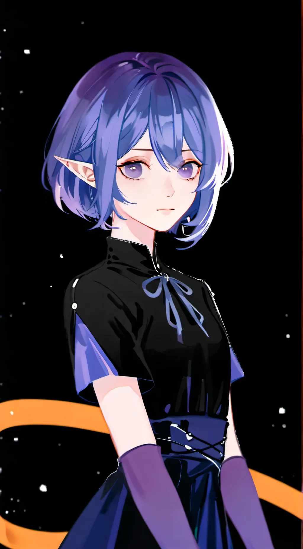 ai character: ghost background