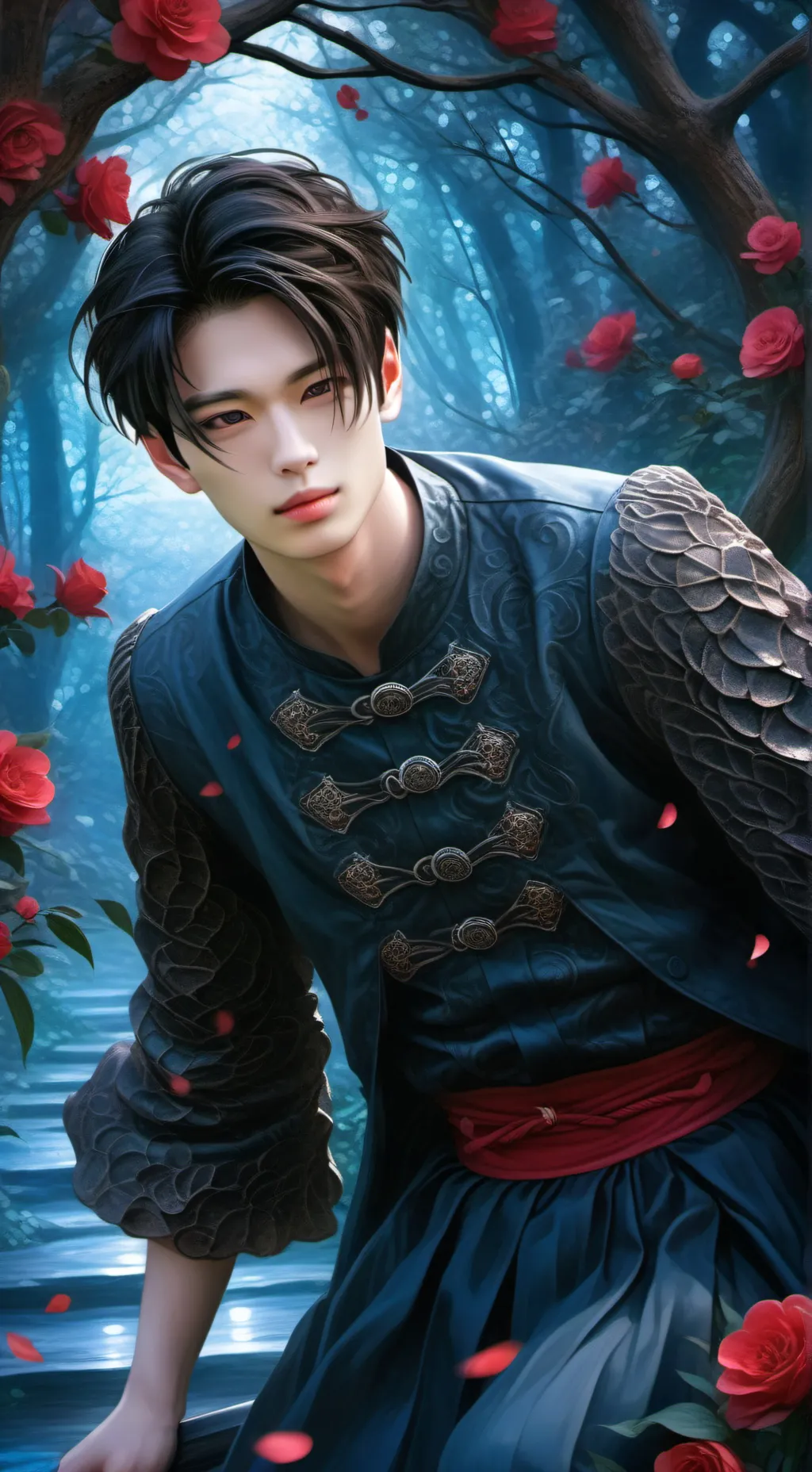 ai character: Ni-ki background