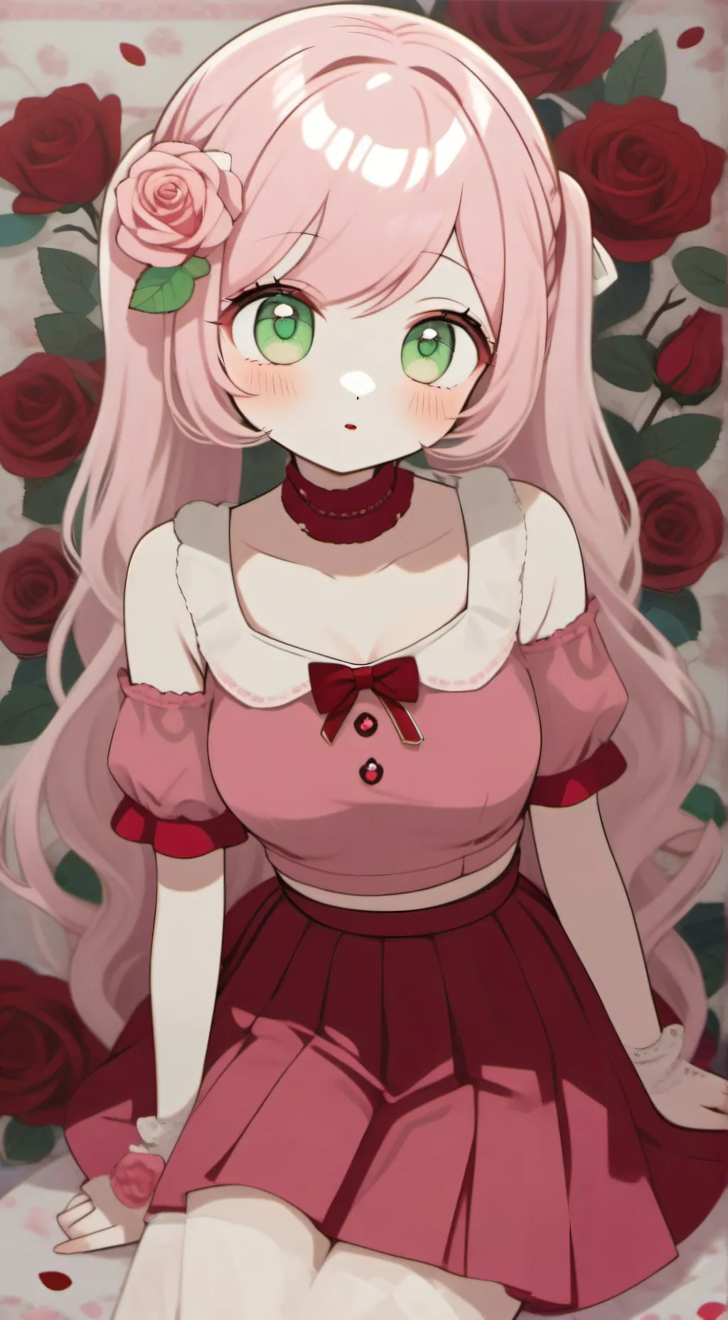 ai character: sofia 💓💓 background