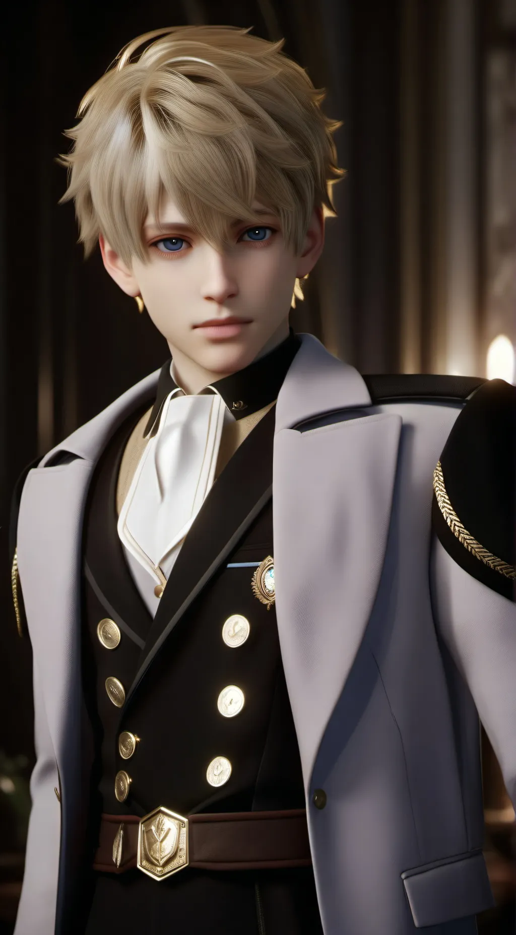 ai character: Prince osara  background