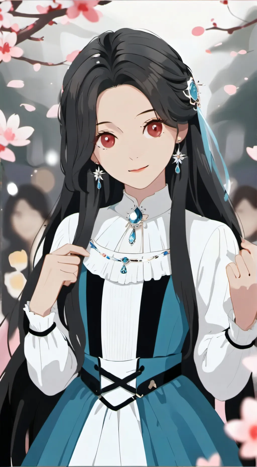 ai character: princess  background