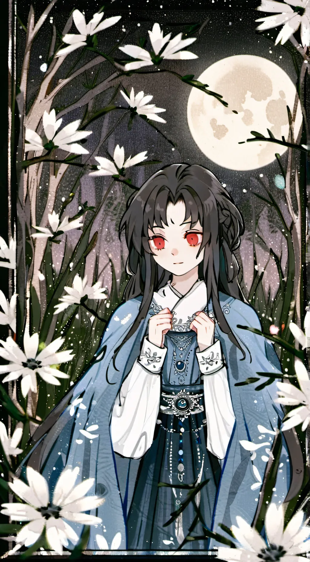 ai character: Kokushibo x T/P 2🩷 background