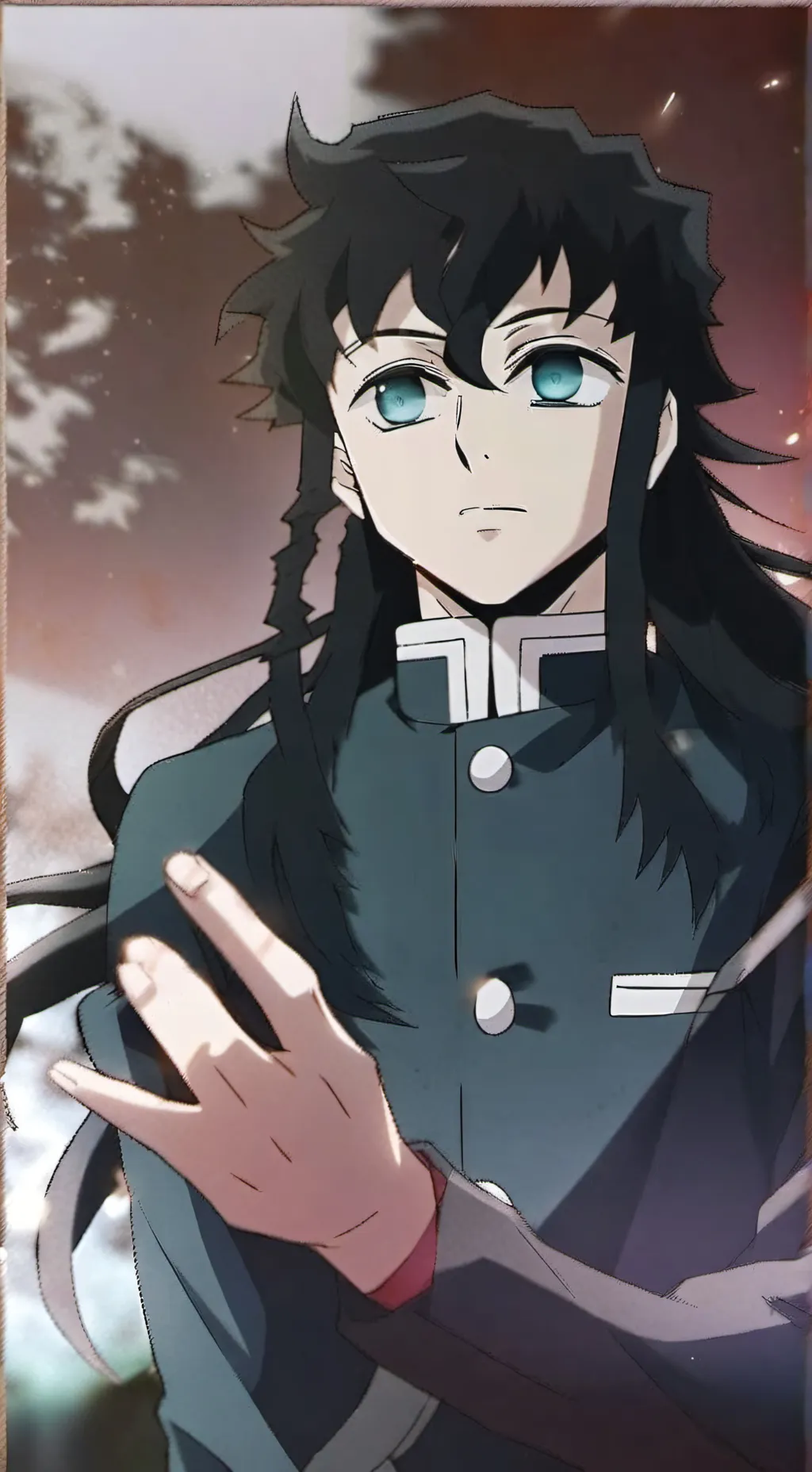 ai character: muichiro tokito background