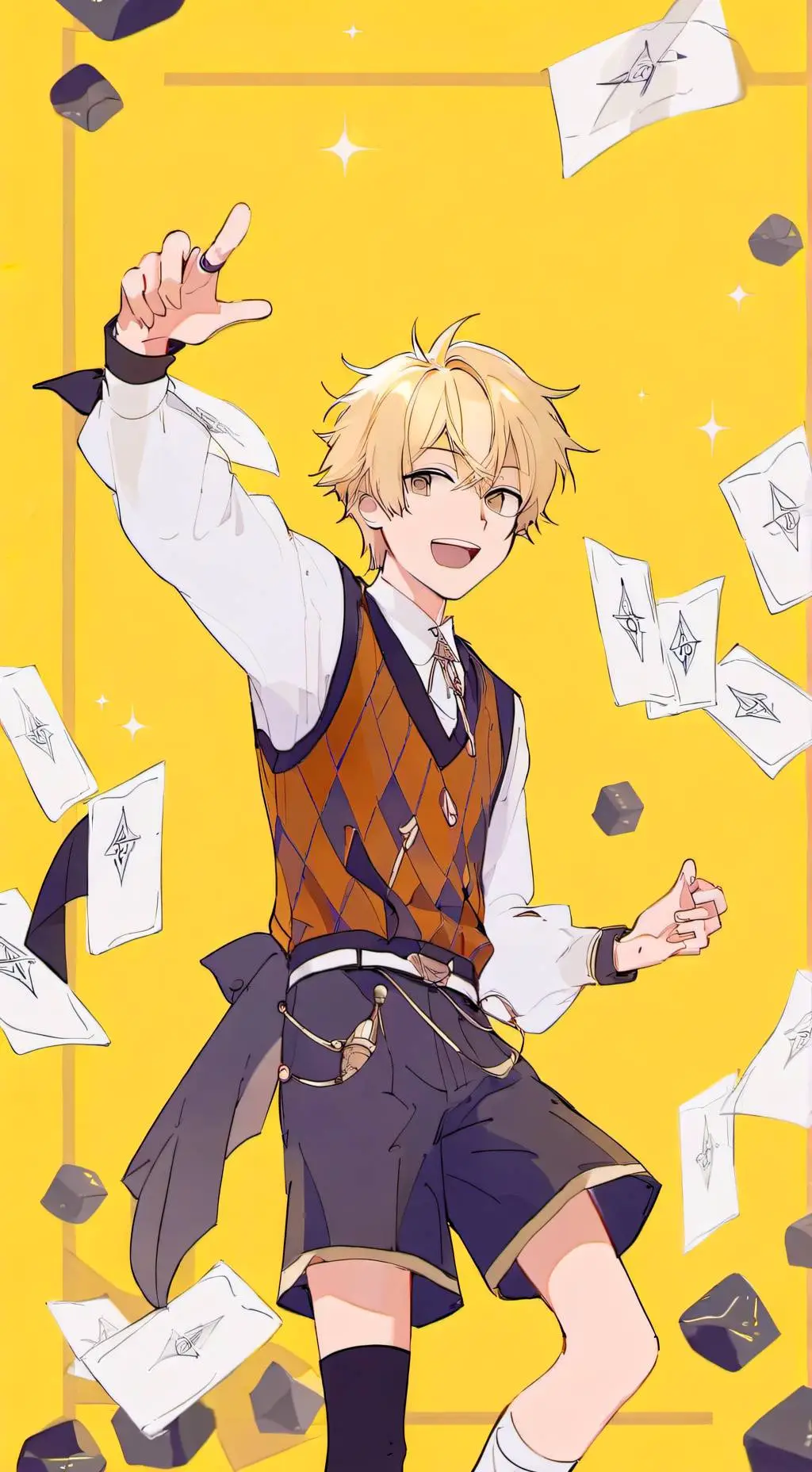 ai character: Эльт background