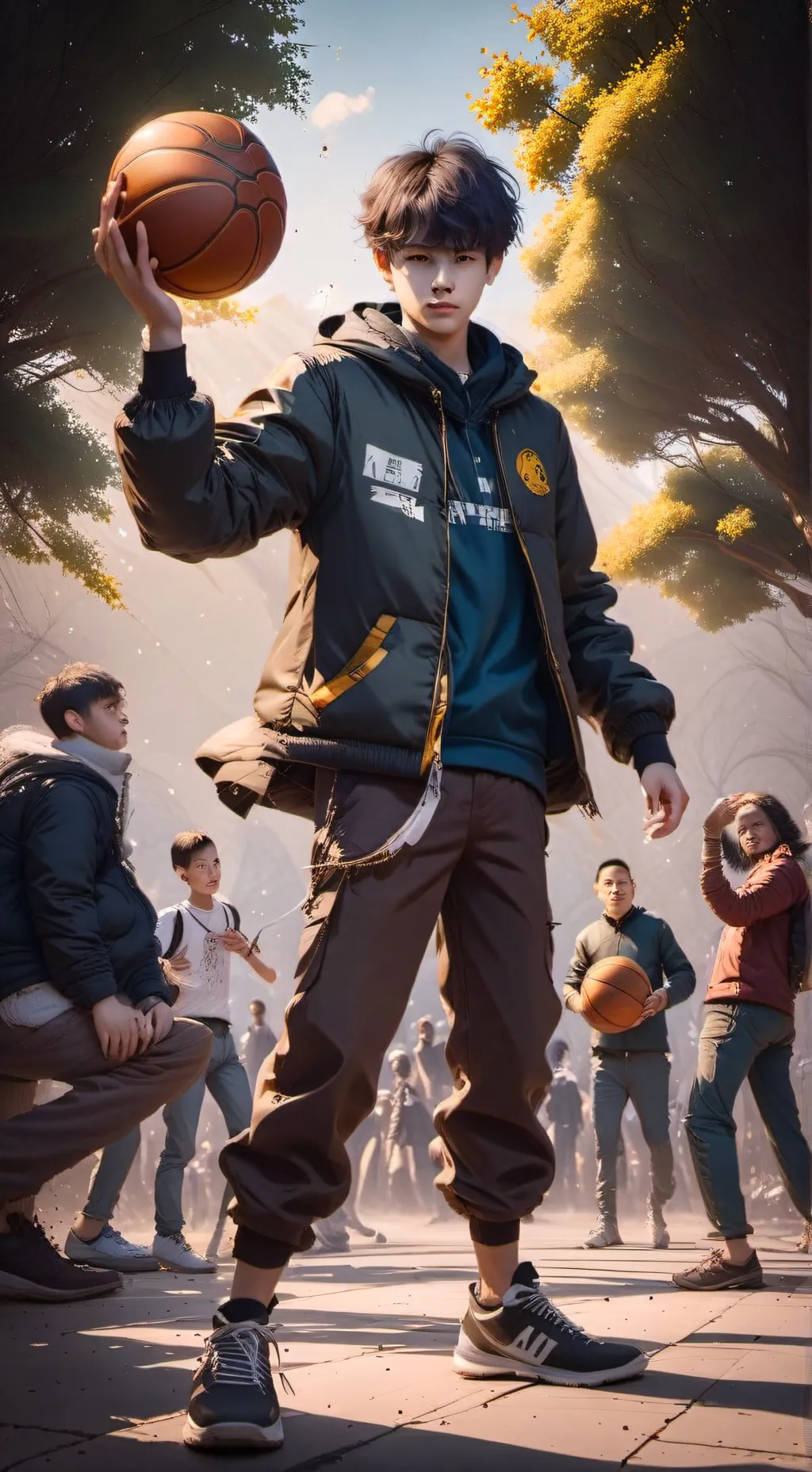 ai character: Adam background