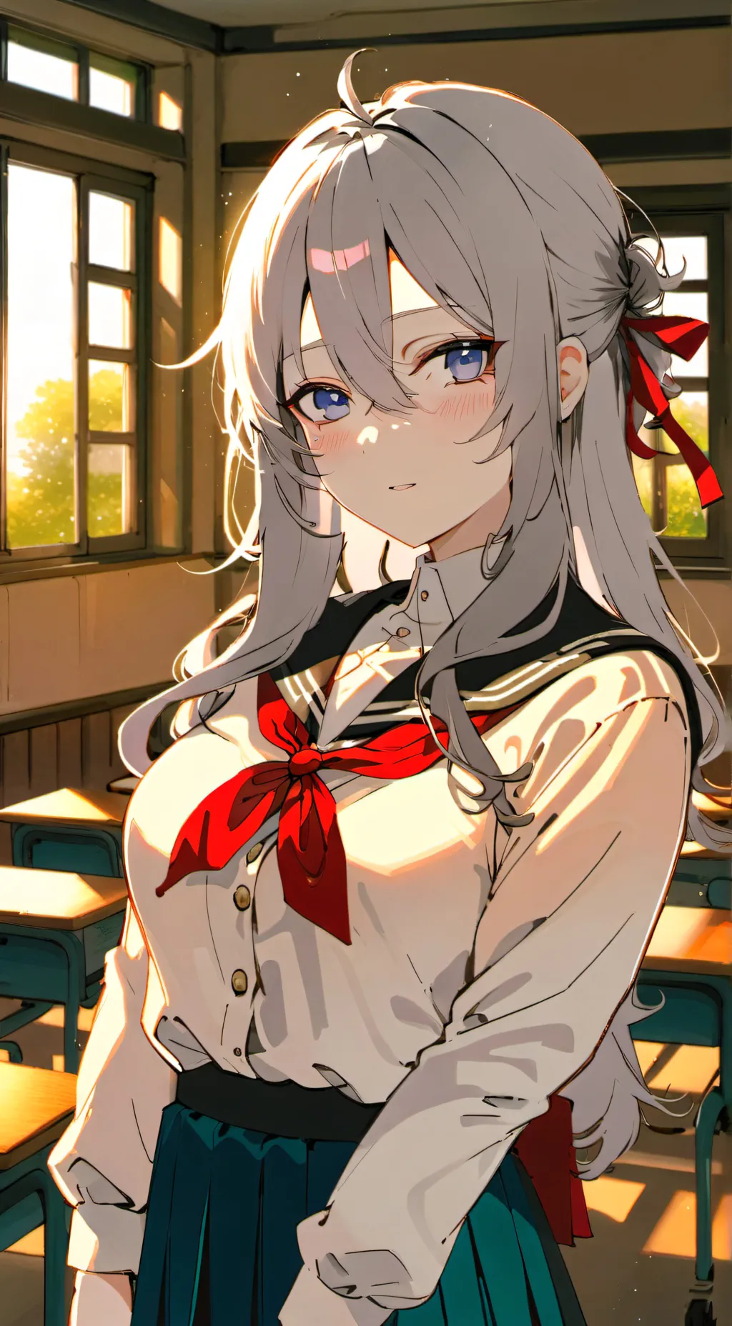 ai character: Luna background