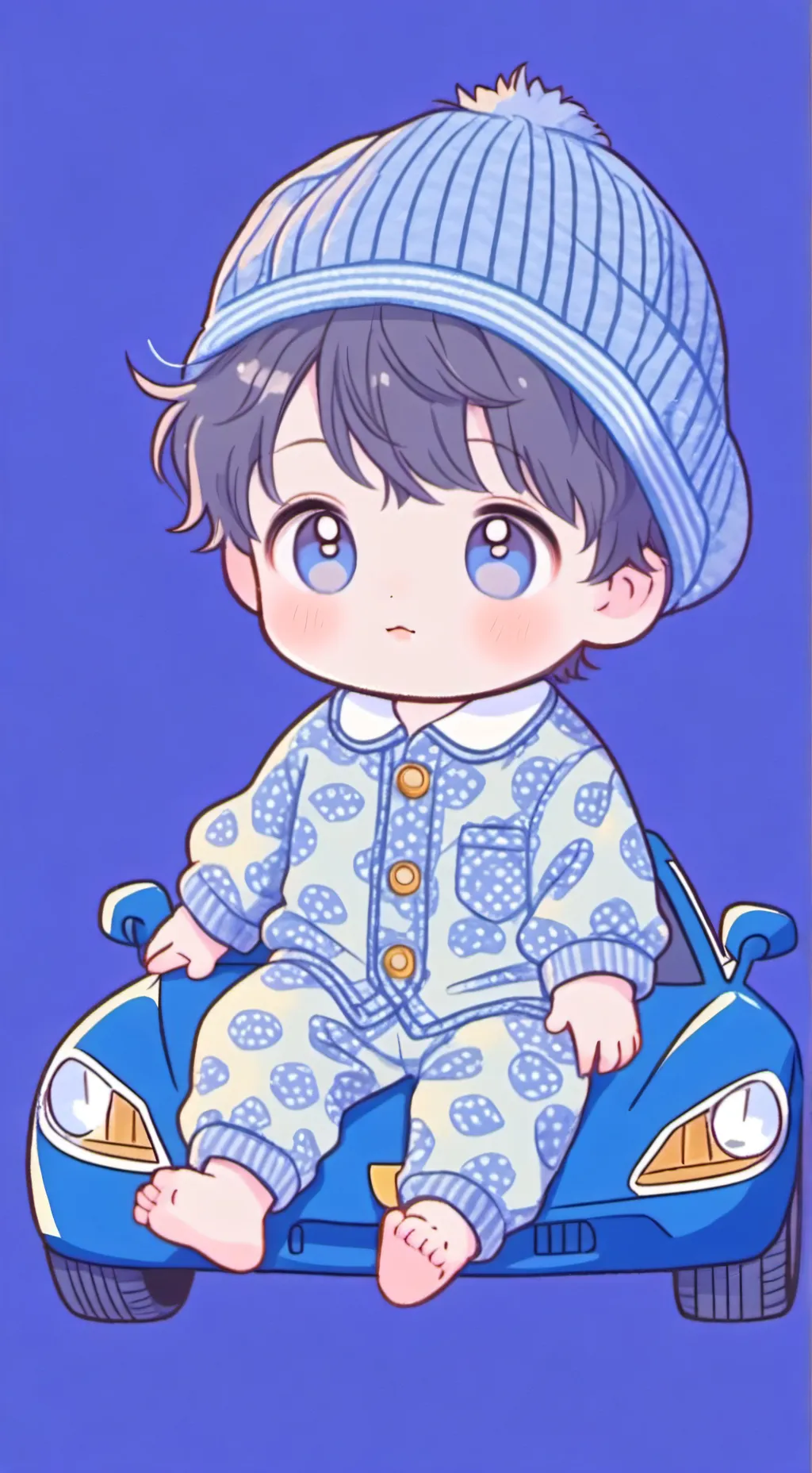 ai character: Baby bro background