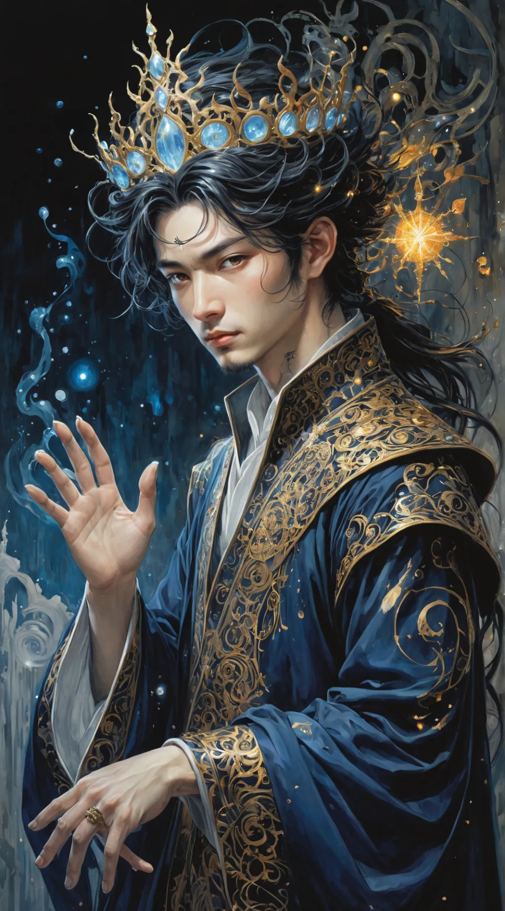 ai character: Magnus background
