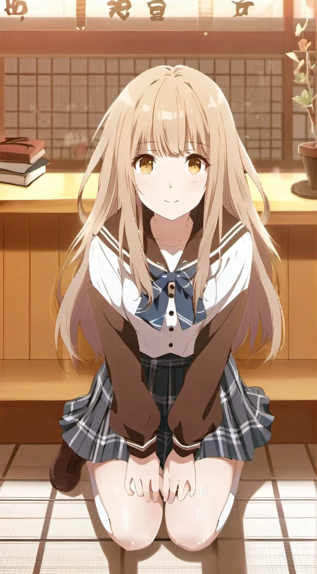 ai character: Mahiru Shina background