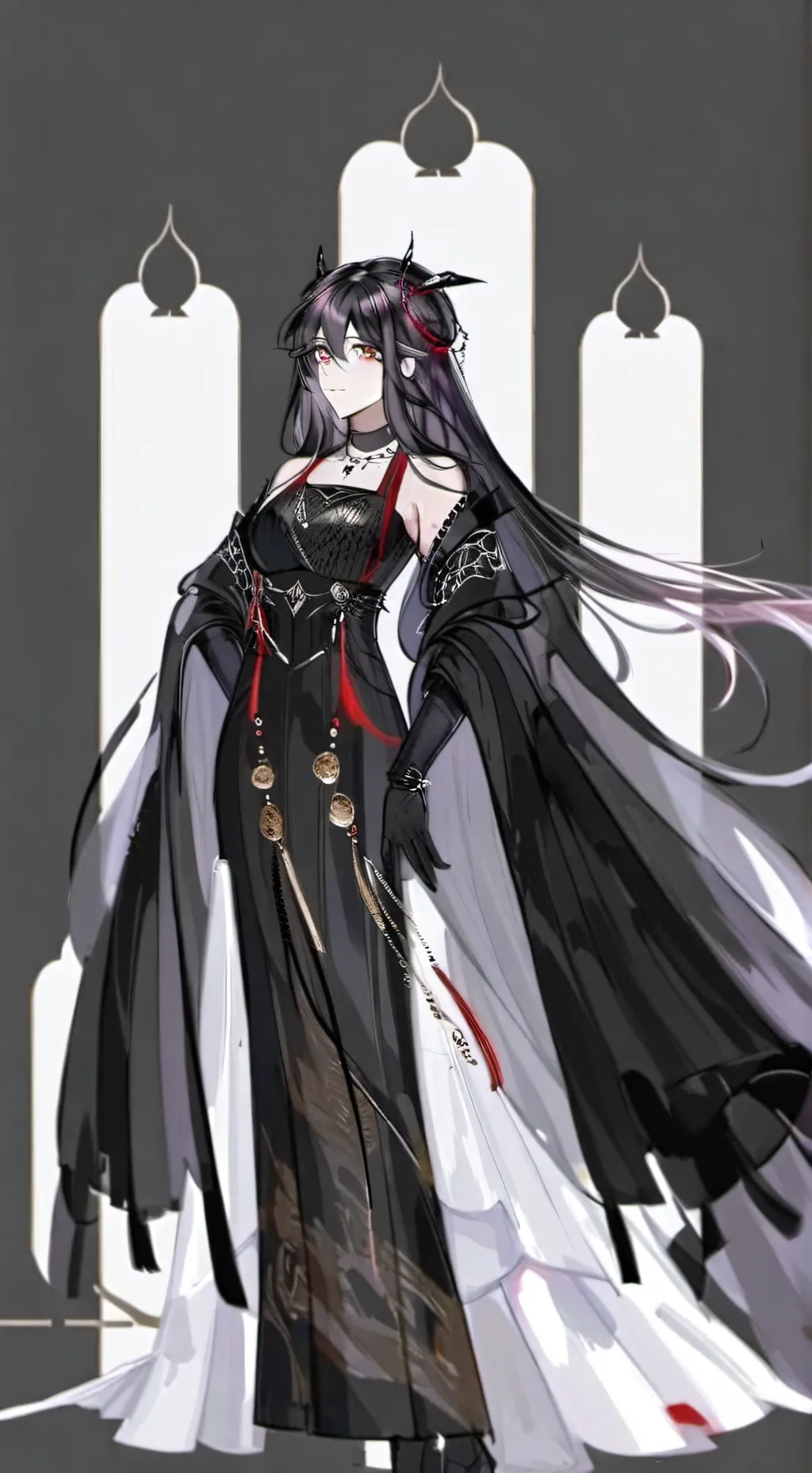 ai character: Luna background