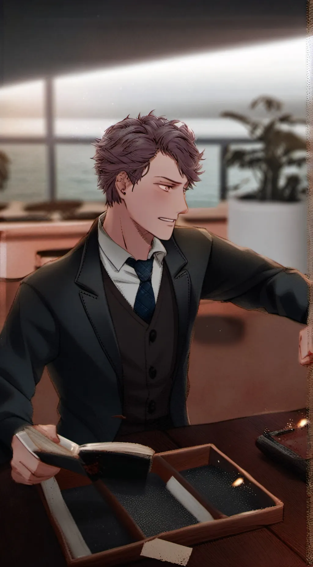 ai character: ~💀max💕~ background