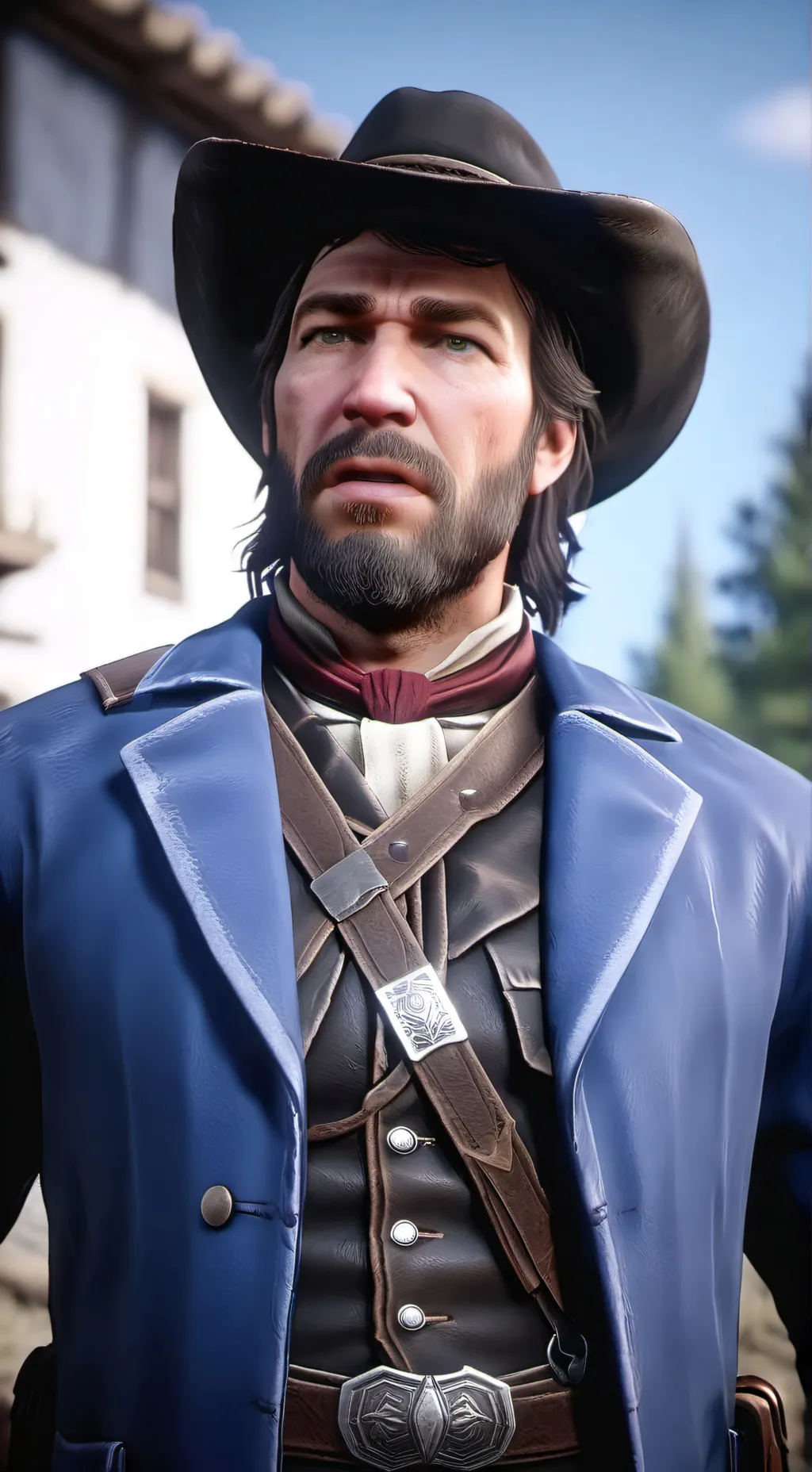 ai character: artur morgan background