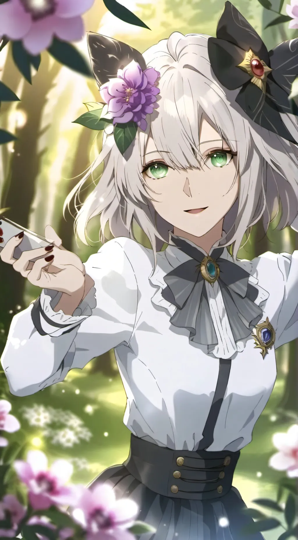 ai character: love potion  background