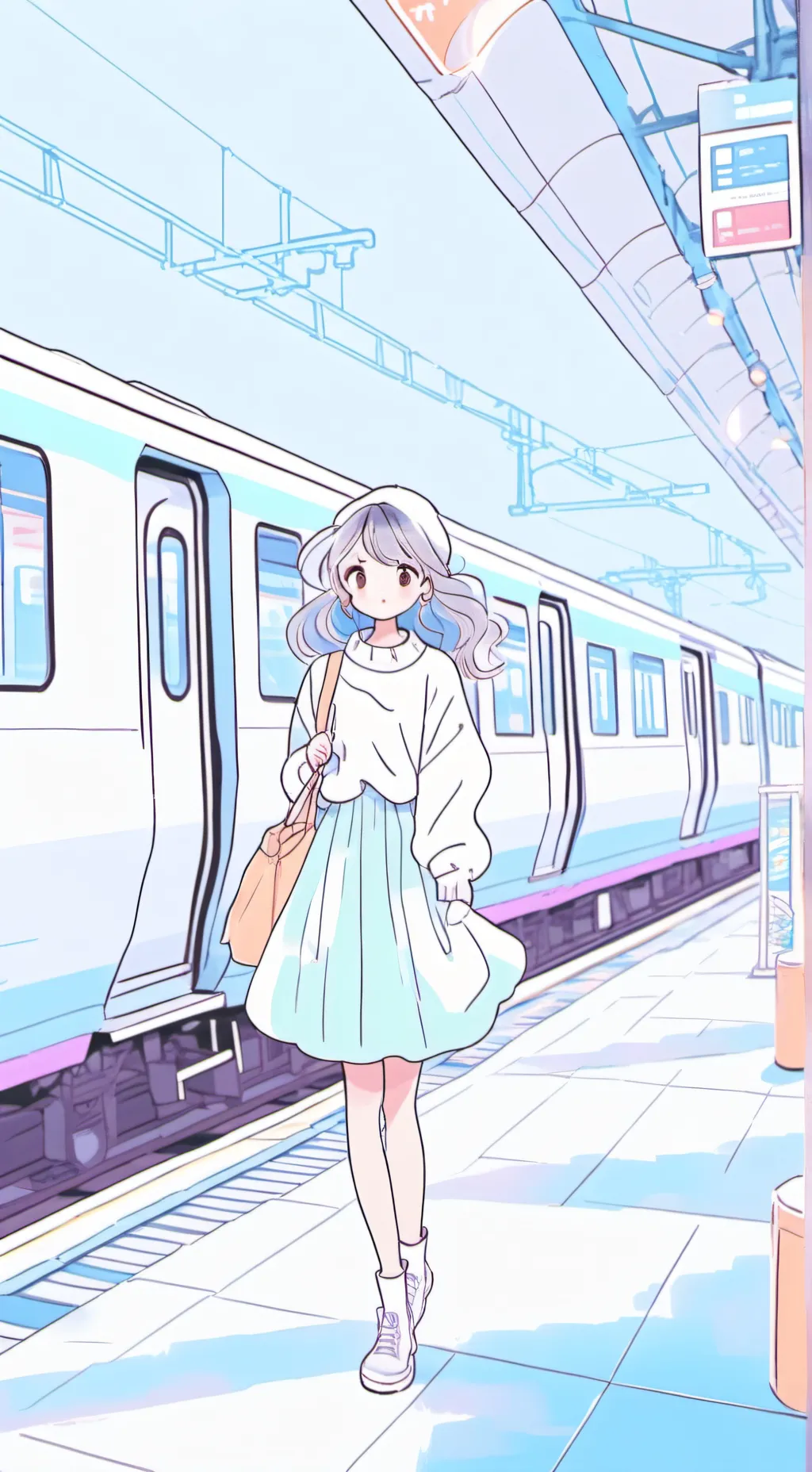 ai character: nicole background