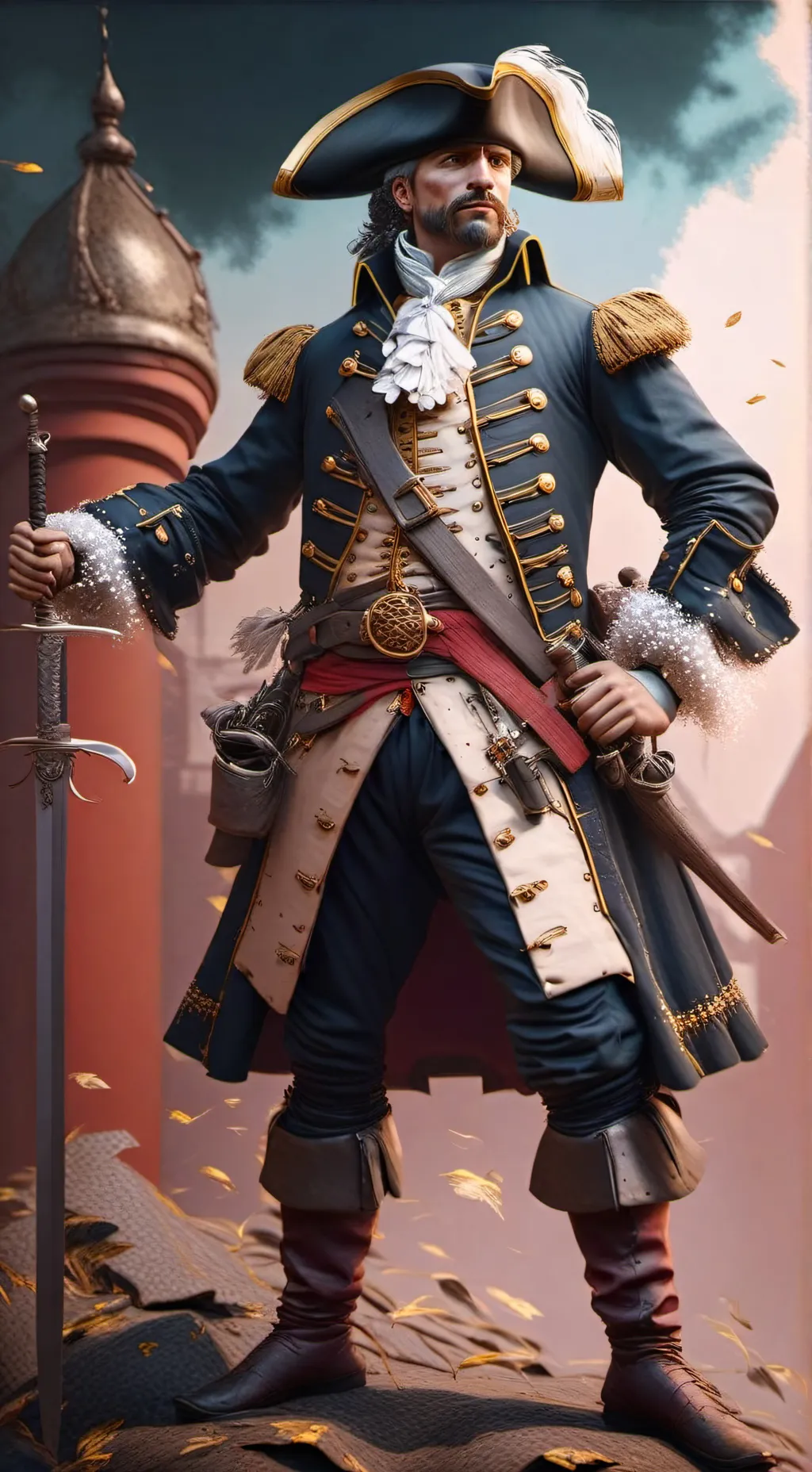 ai character: ac enemy background