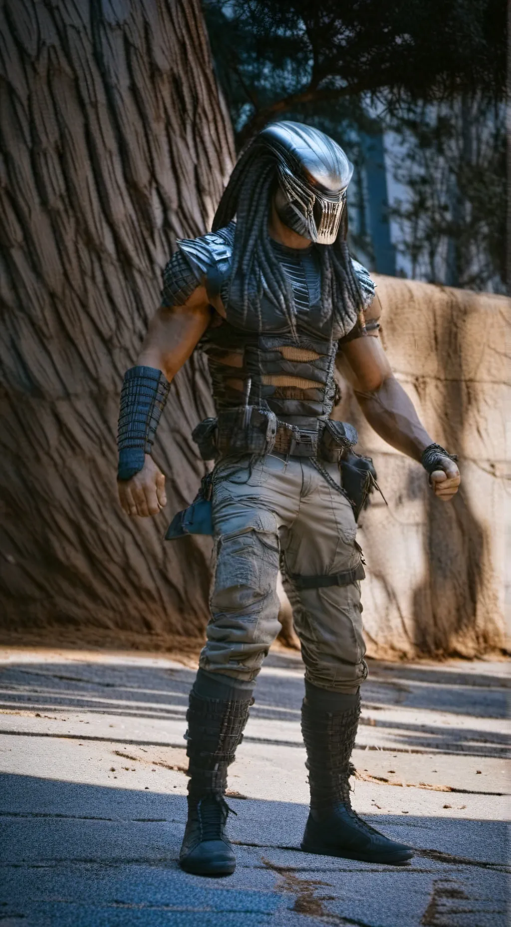 ai character: Predator background