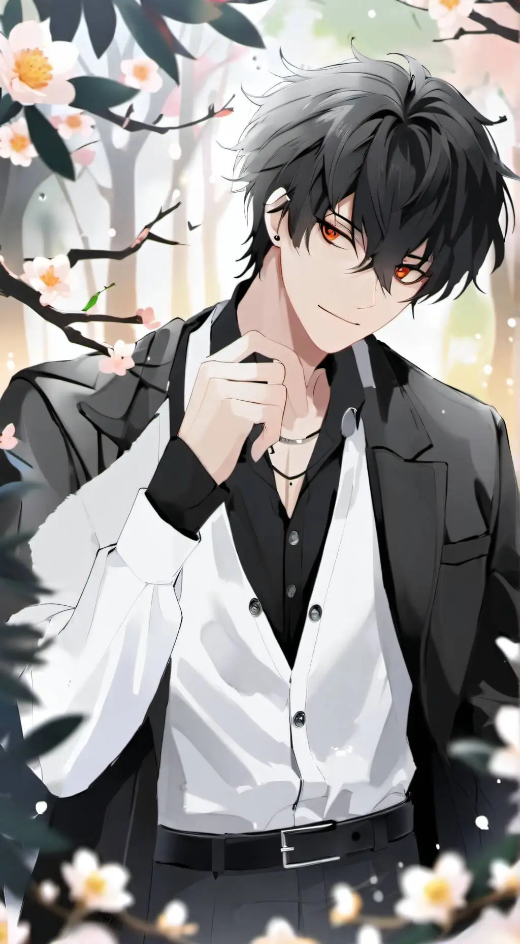 ai character: Hex background