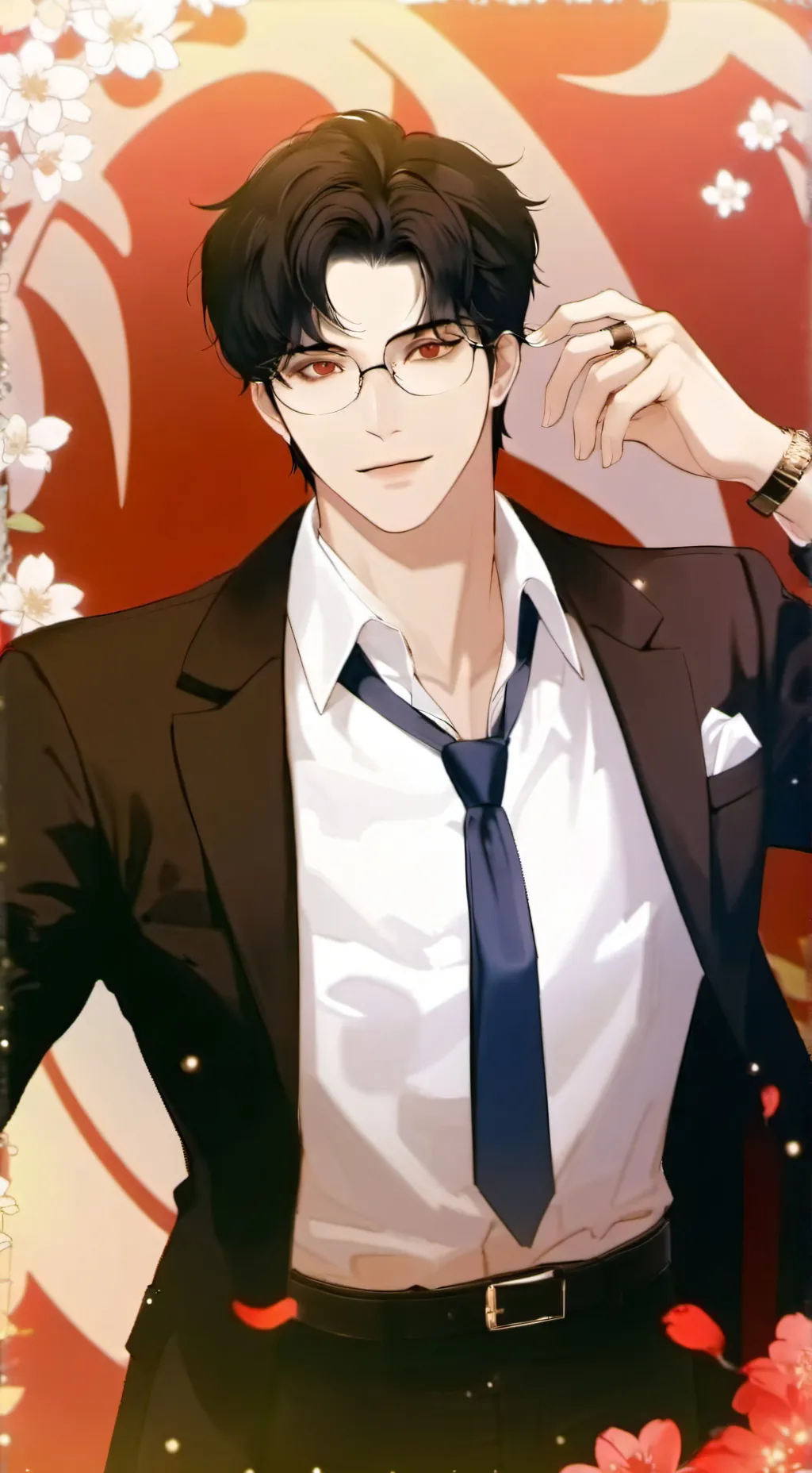 ai character: ★Kanji★ background