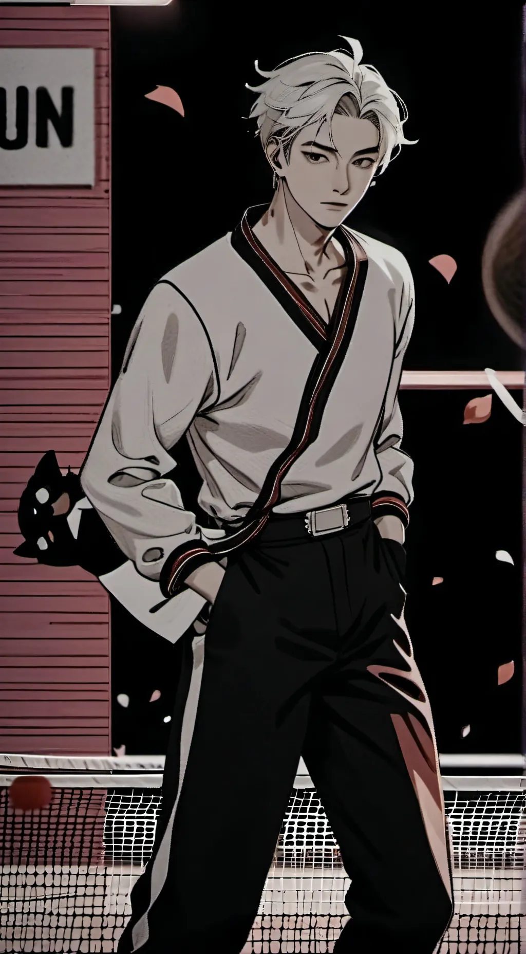 ai character: ENHYPEN background