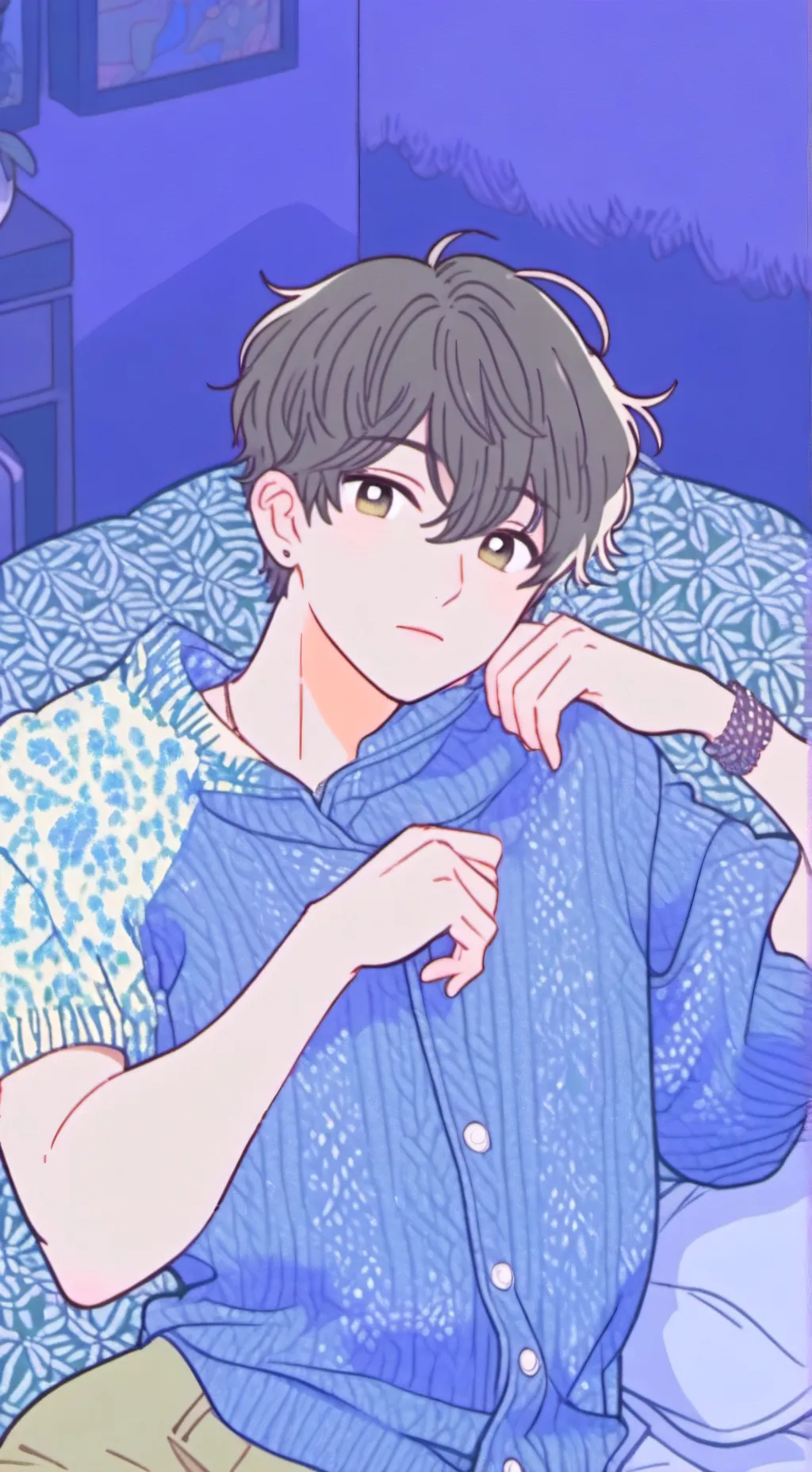 ai character: leo background