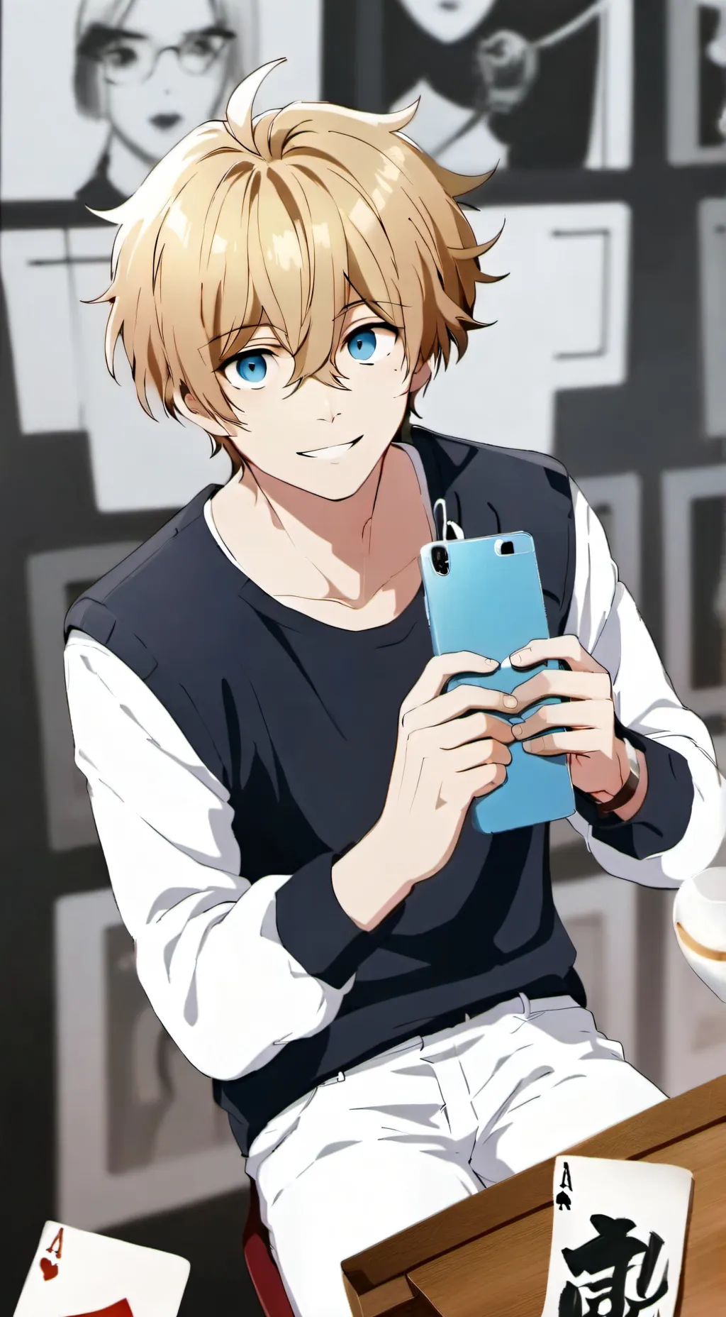 ai character: Ethan background