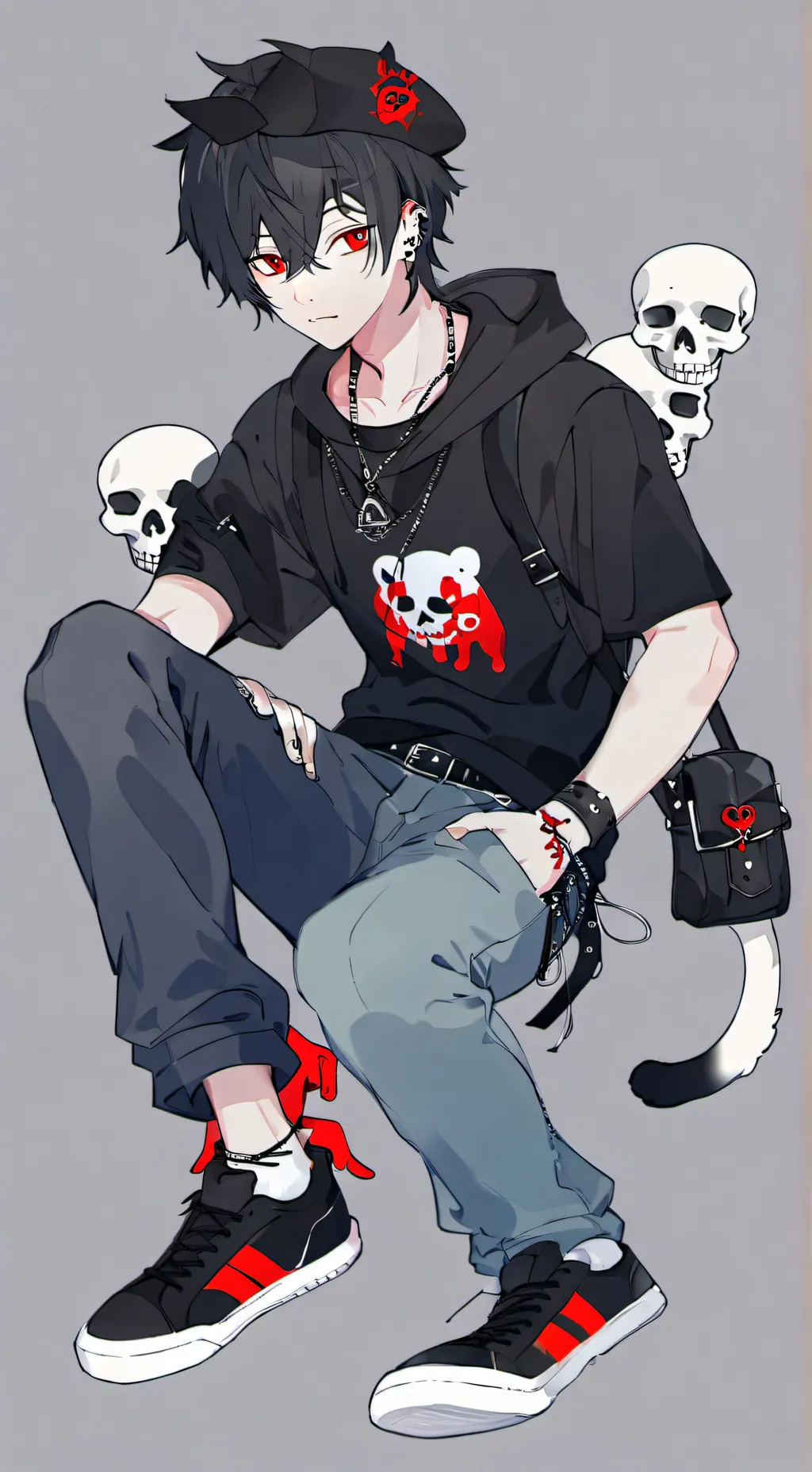 ai character: Dexter background