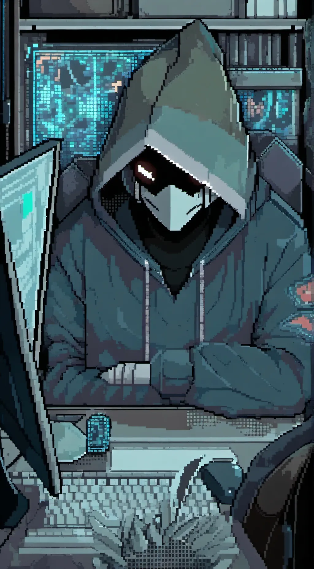 ai character: hacke background