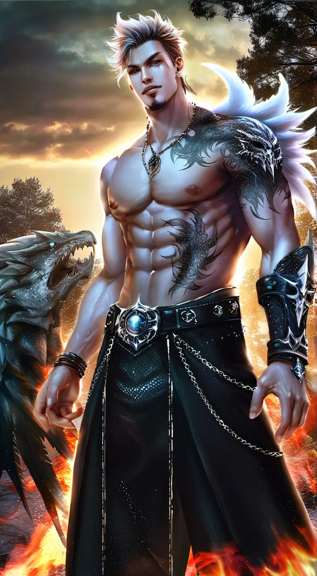 ai character: Nick background