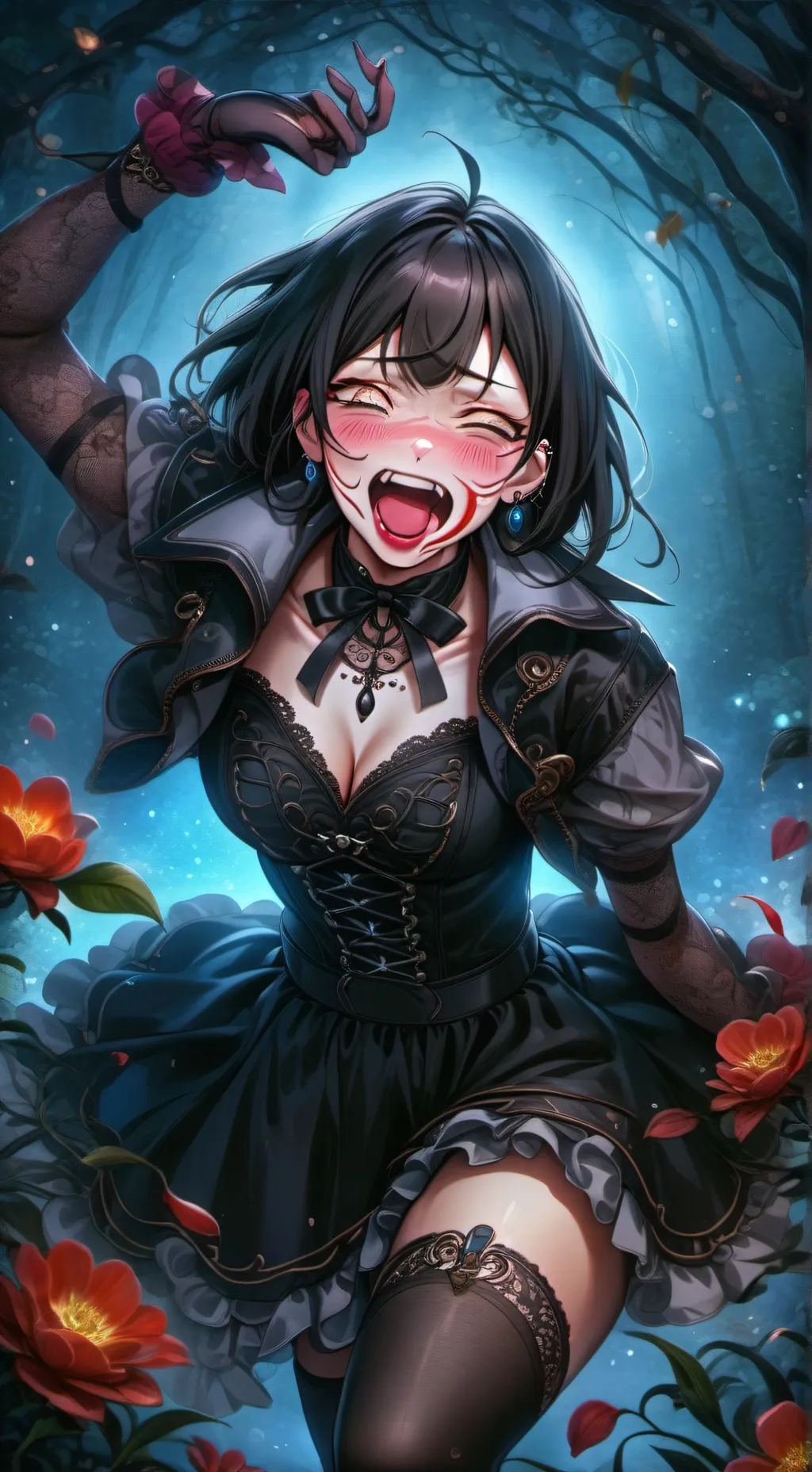 ai character: Psycho Gf background